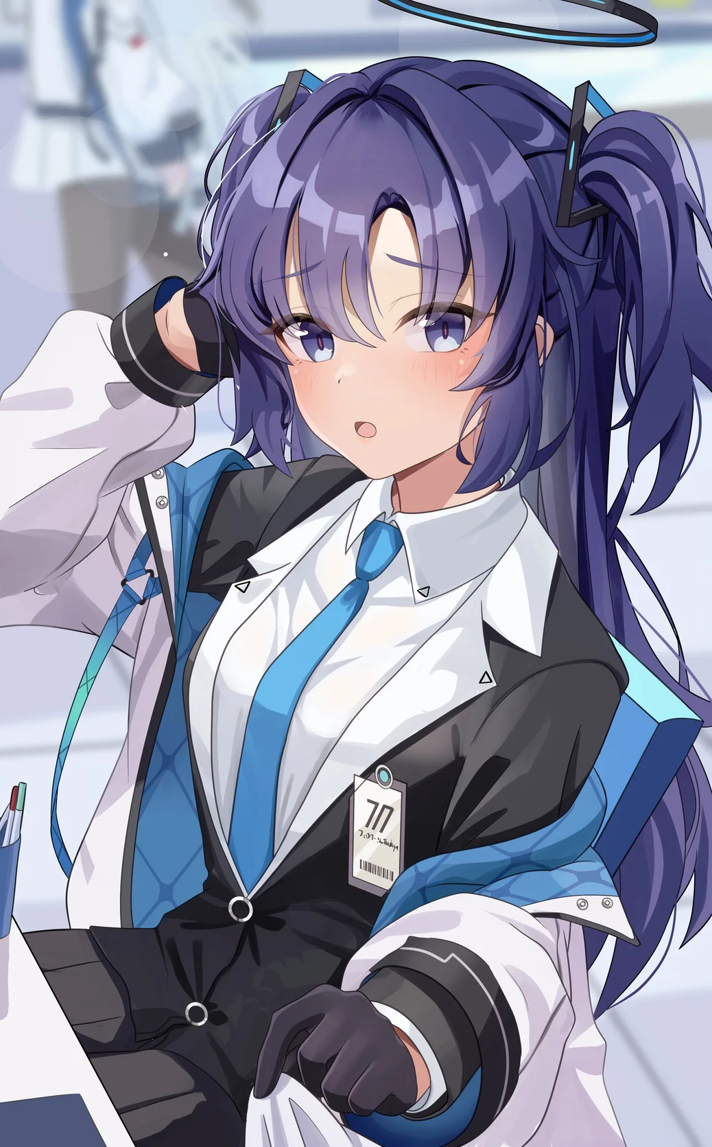 Hayase Yuuka Blue Archive 4K Wallpaper