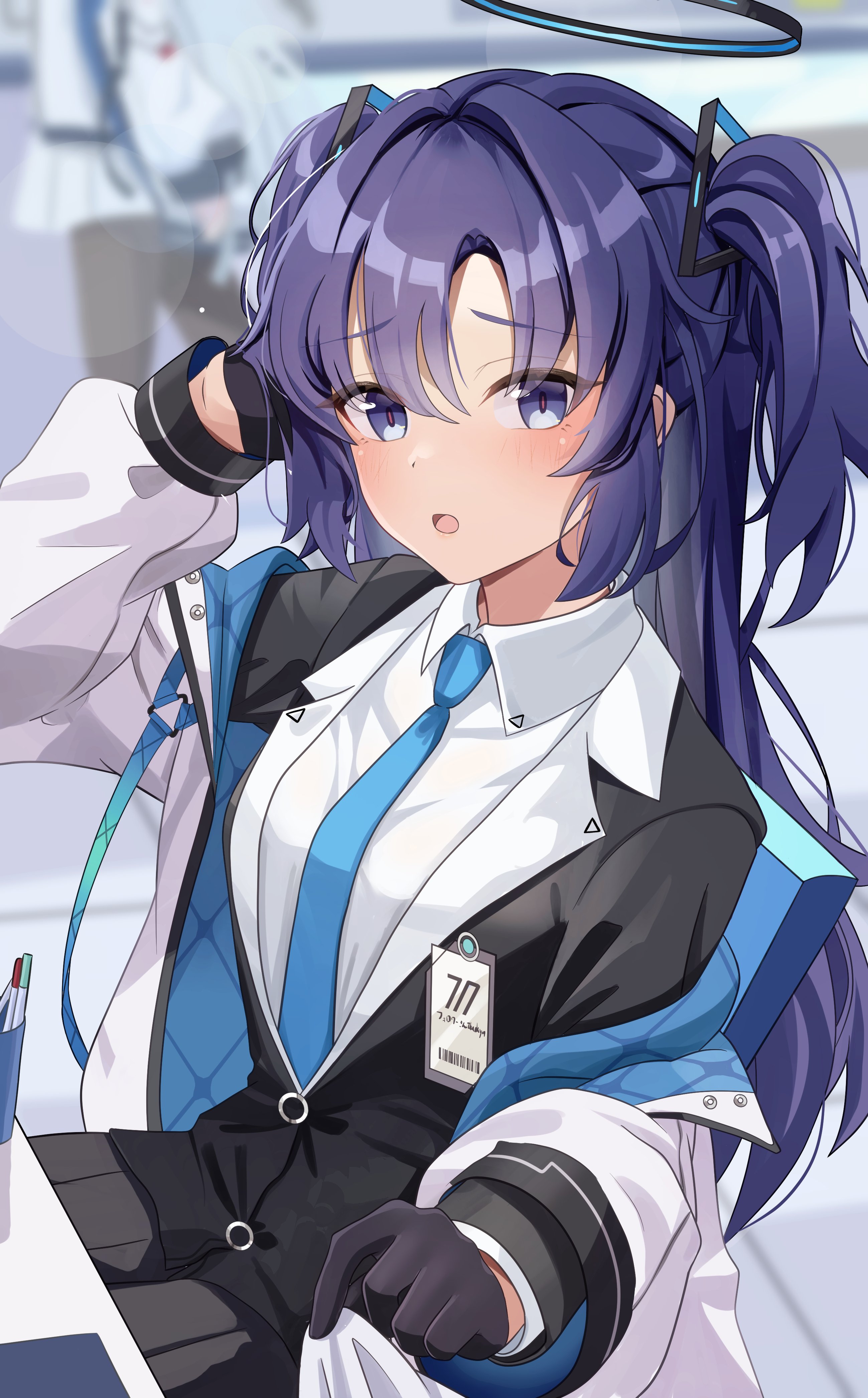 Hayase Yuuka Blue Archive 4K Wallpaper