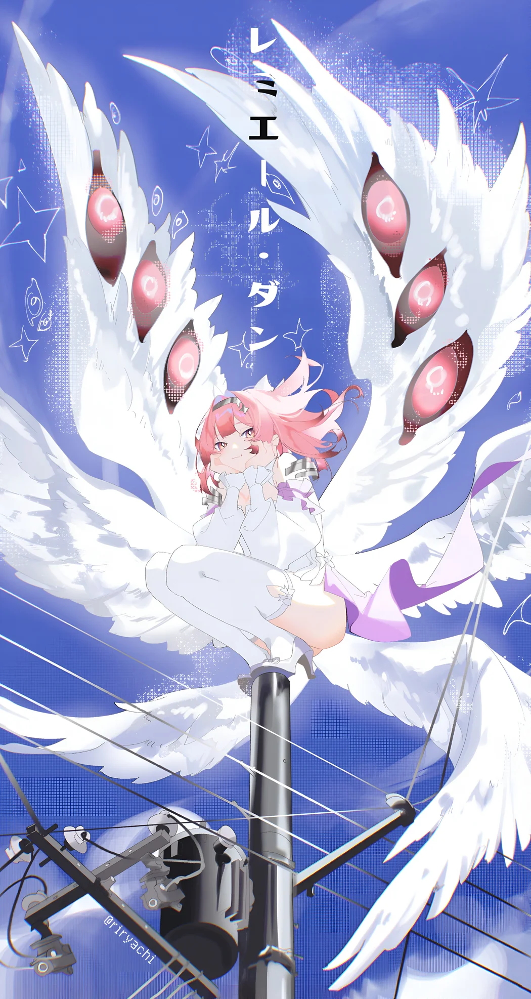 Remielle Dan Angel Wings Wallpaper – Zenless Zone Zero
