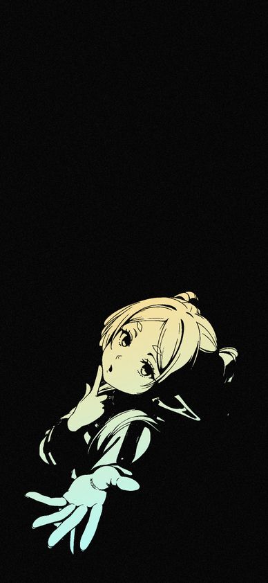 Frieren Minimalist Mobile Wallpaper 4K