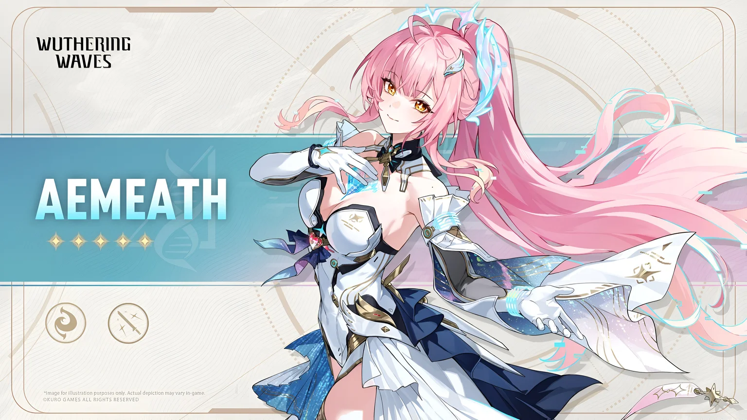 Aemeath Wuthering Waves 4K HD Wallpaper