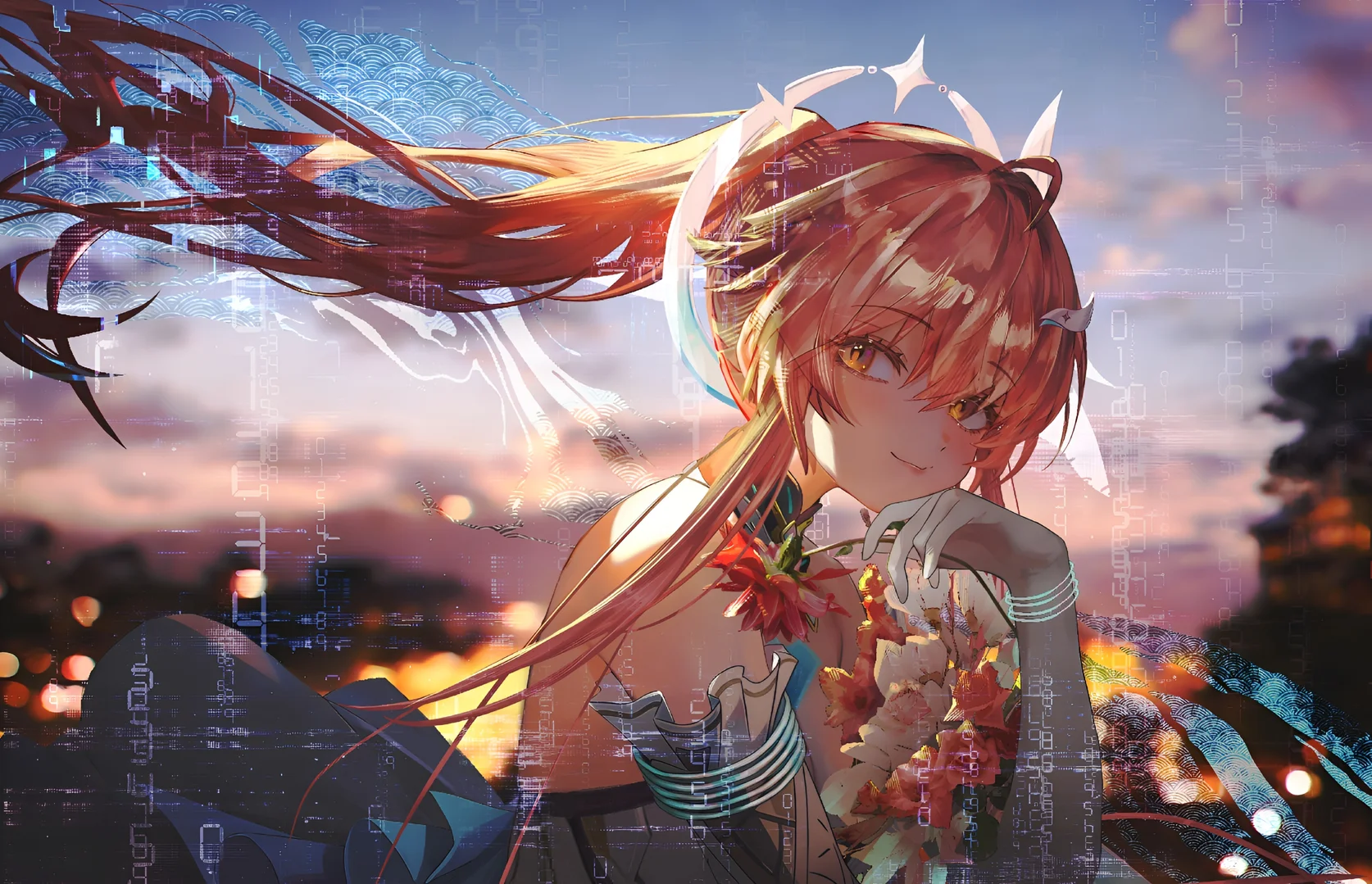Aemeath Wuthering Waves 4K Anime Wallpaper