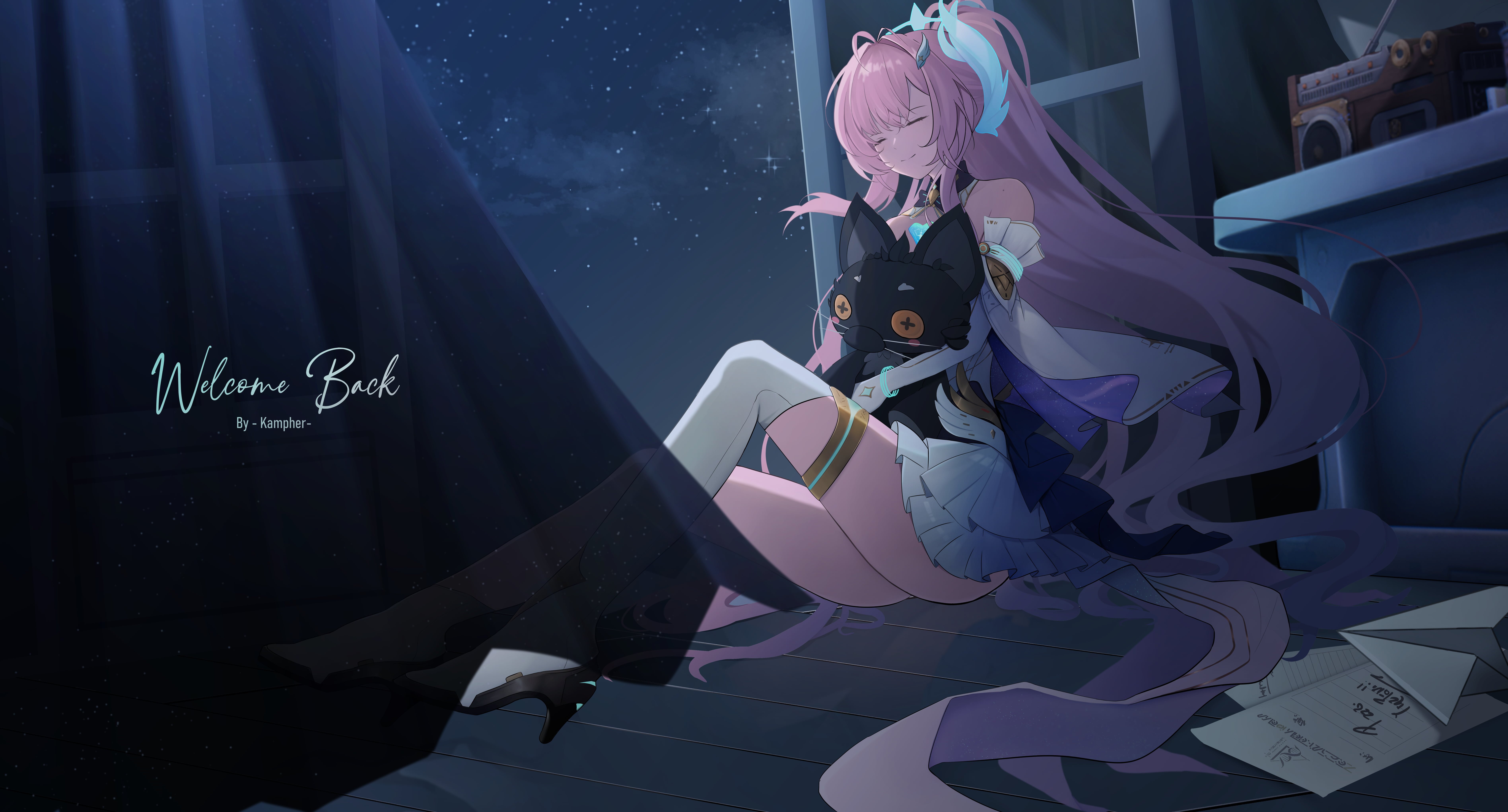 Aemeath Welcome Back Wuthering Waves Wallpaper