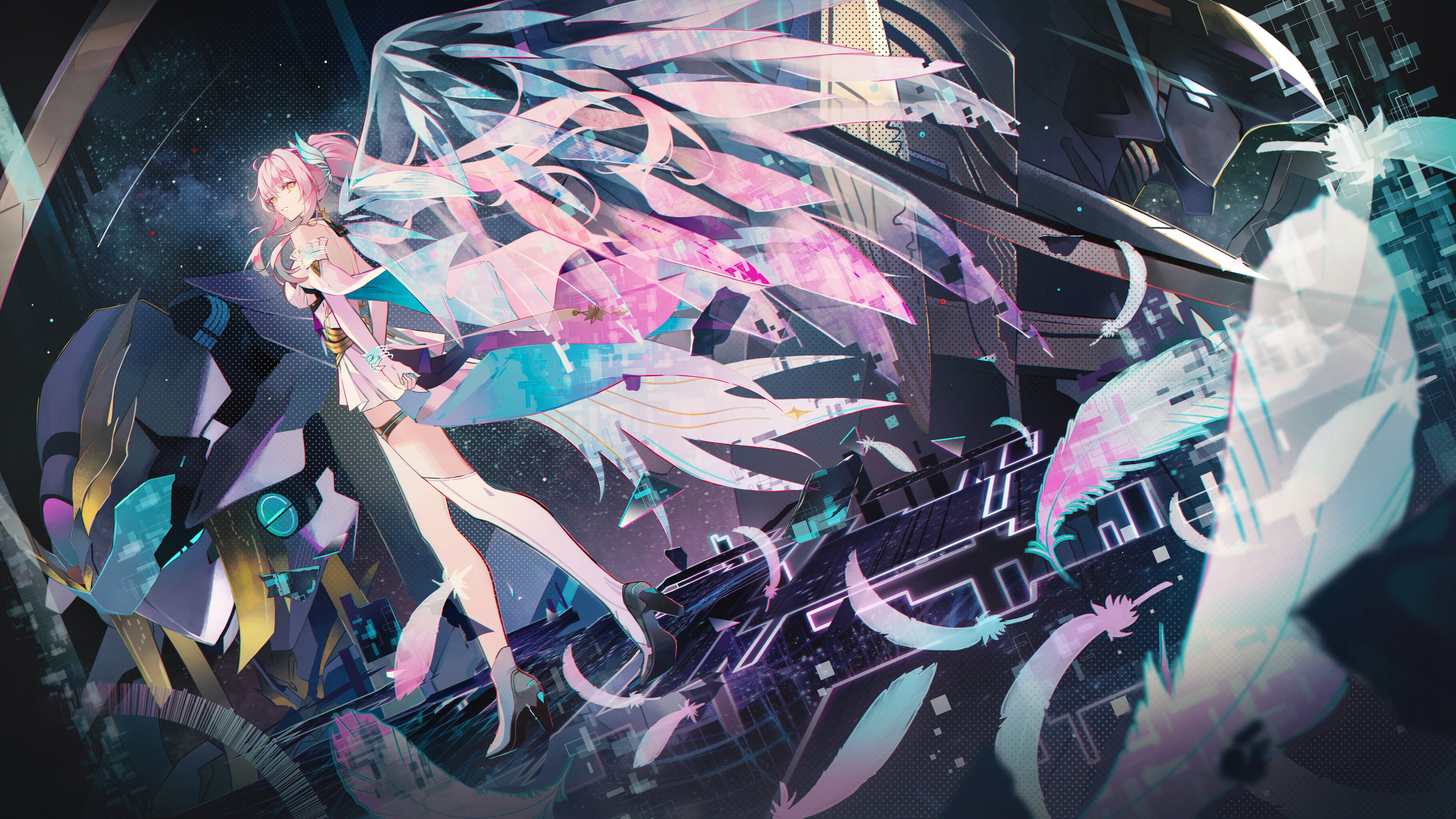 Aemeath Wuthering Waves 4K Wallpaper