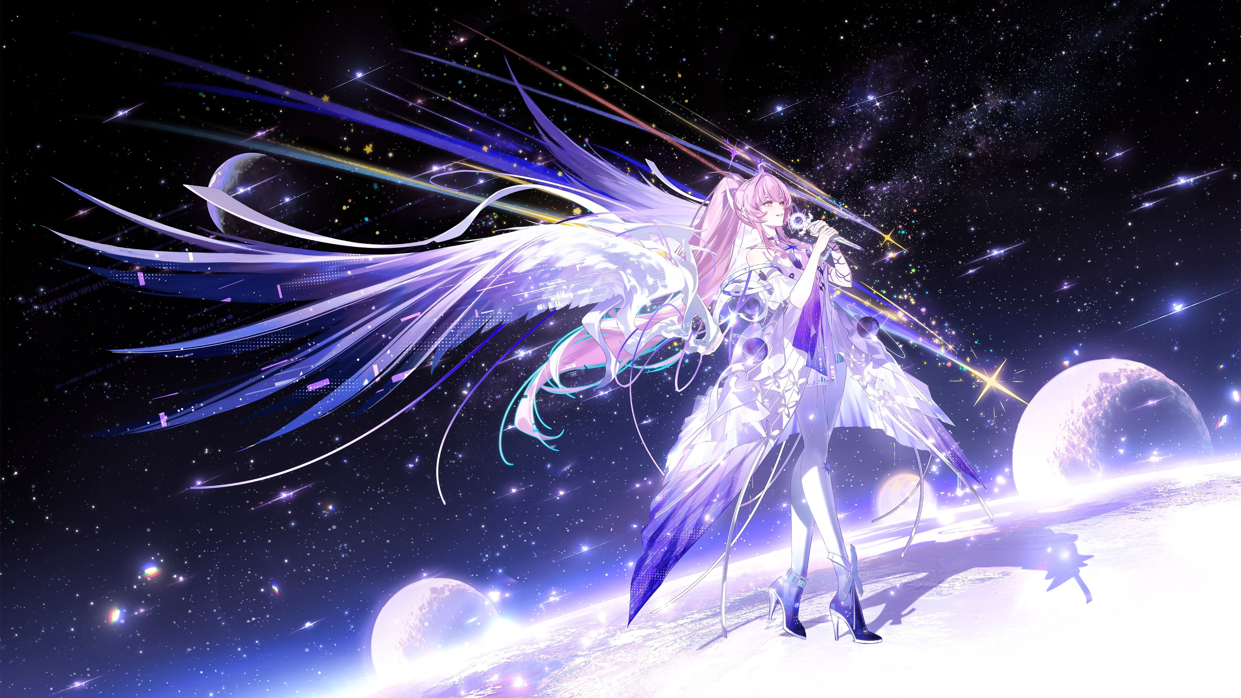 Aemeath Wuthering Waves Cosmic Singer Wallpaper