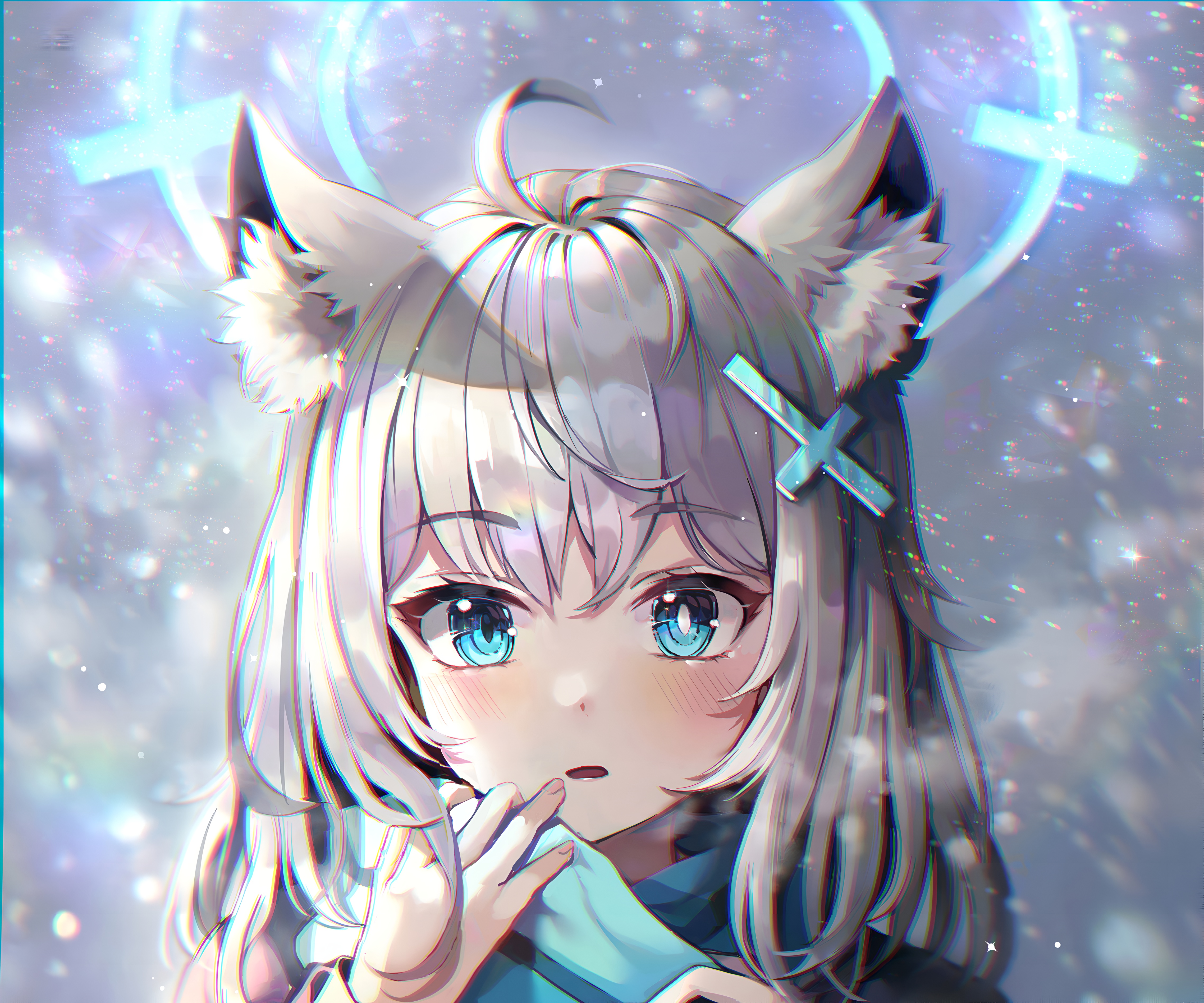 Shiroko Sunaookami Blue Archive 4K Wallpaper