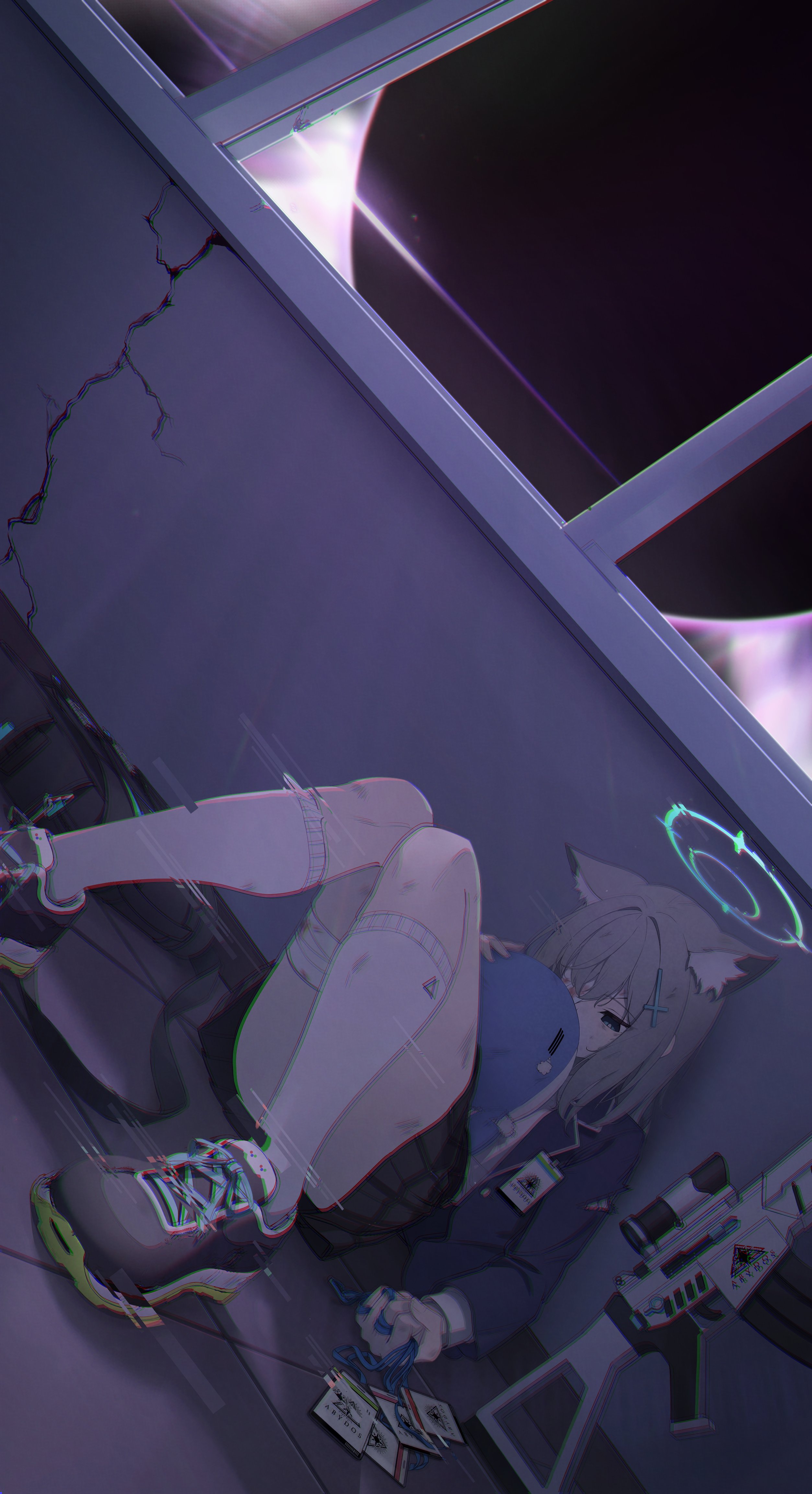 Shiroko Sunaookami Blue Archive 4K Wallpaper