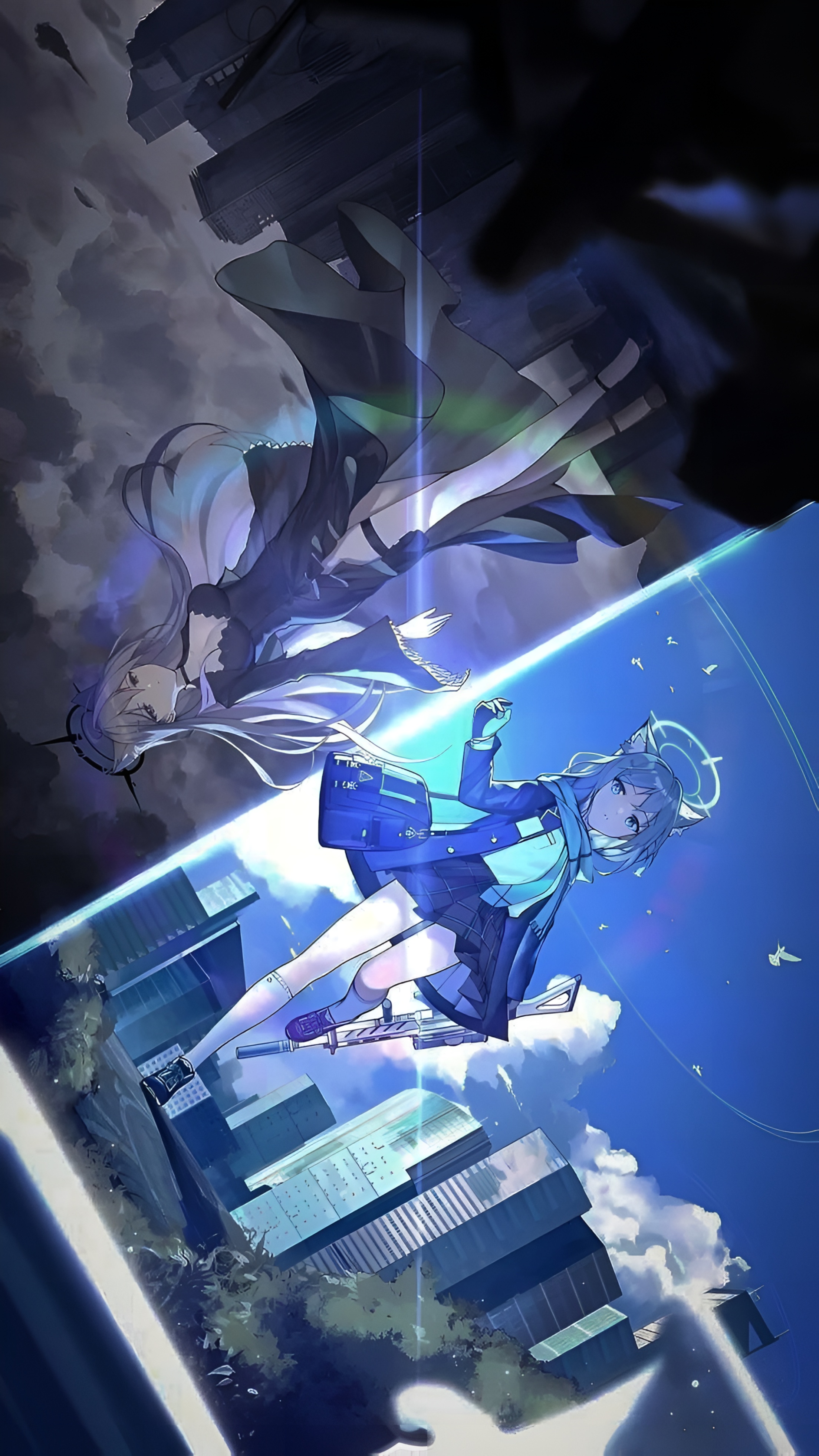 Shiroko Sunaookami Blue Archive 4K Wallpaper