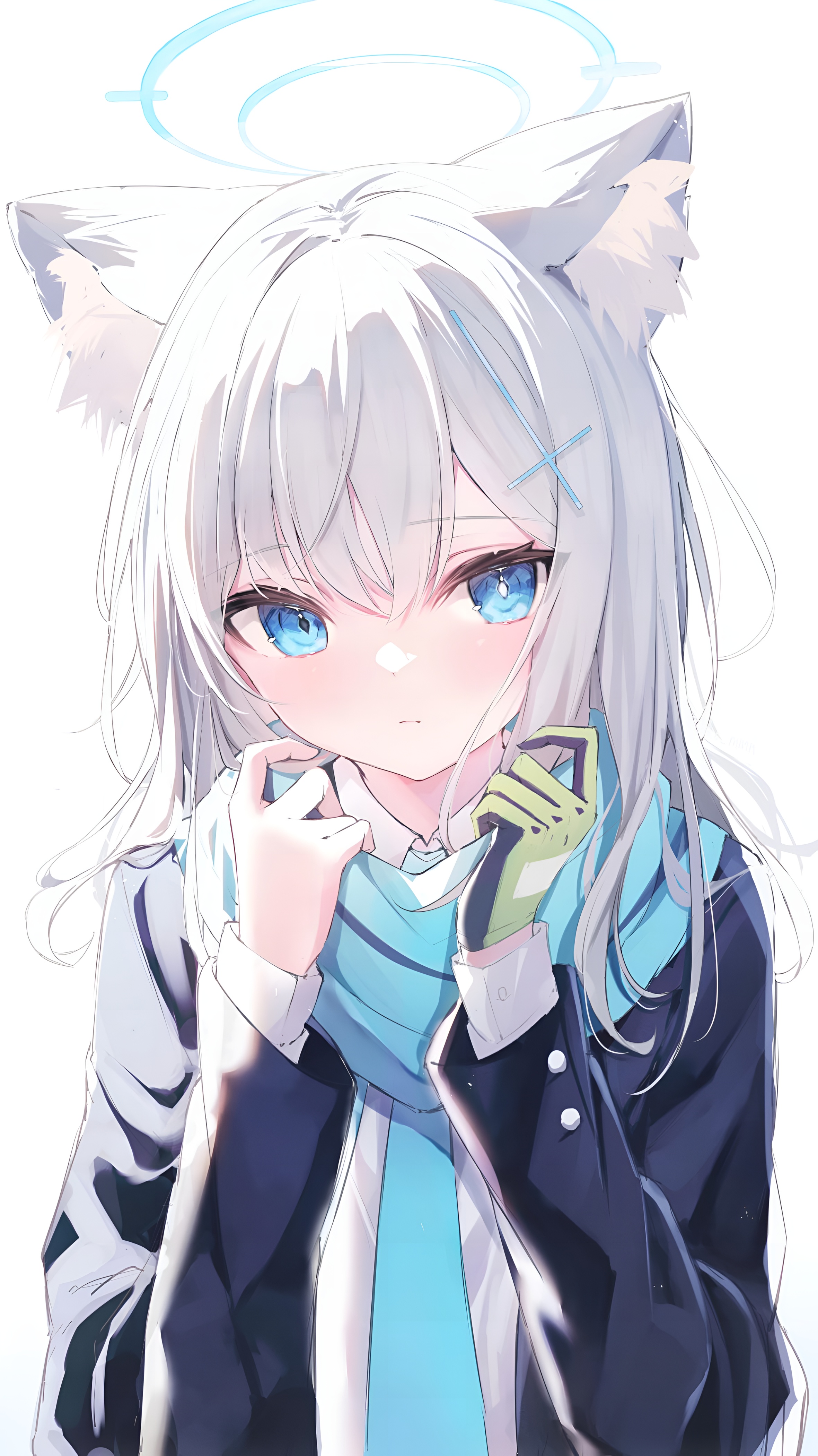 Shiroko Sunaookami Blue Archive 4K Wallpaper