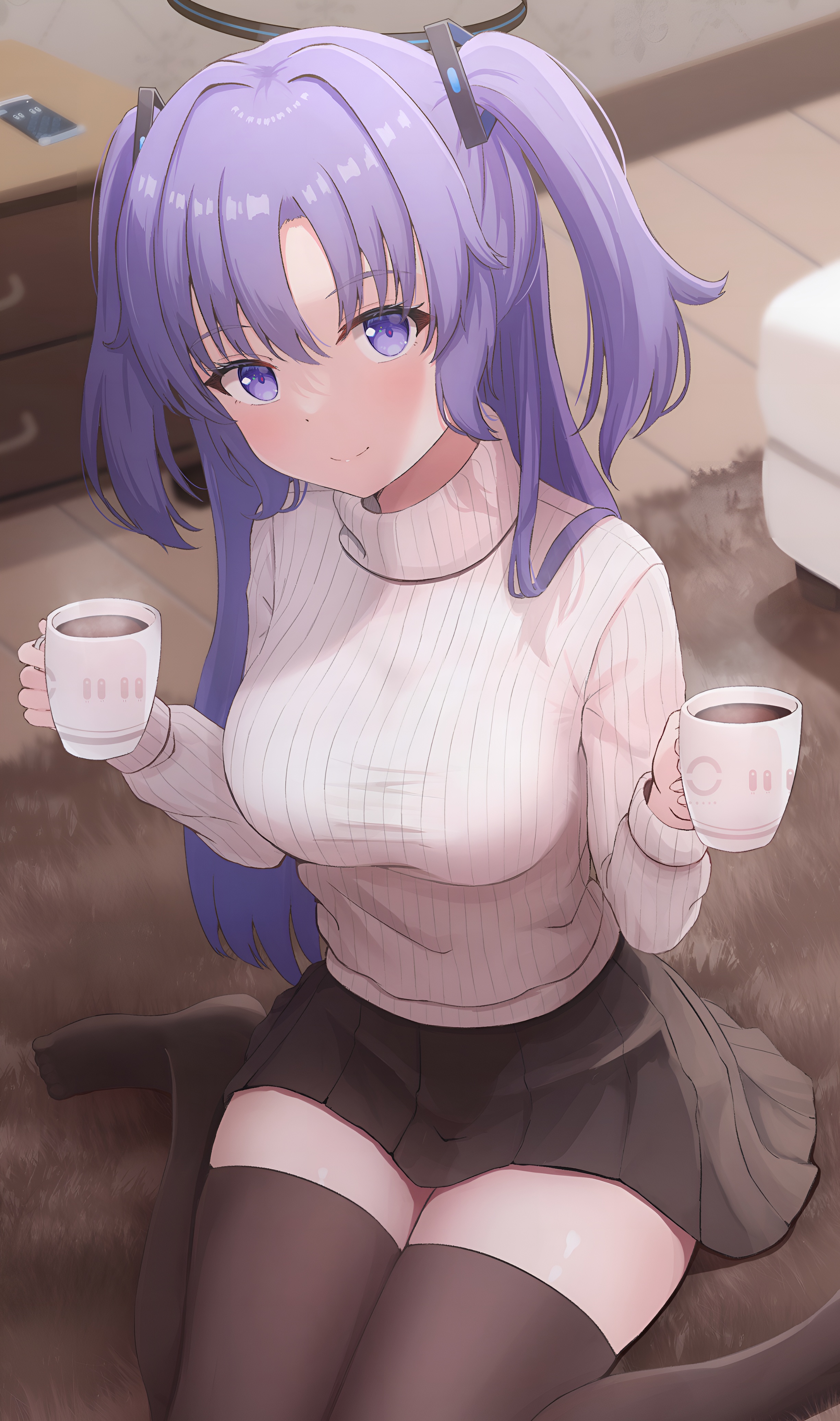 Hayase Yuuka Blue Archive 4K Wallpaper