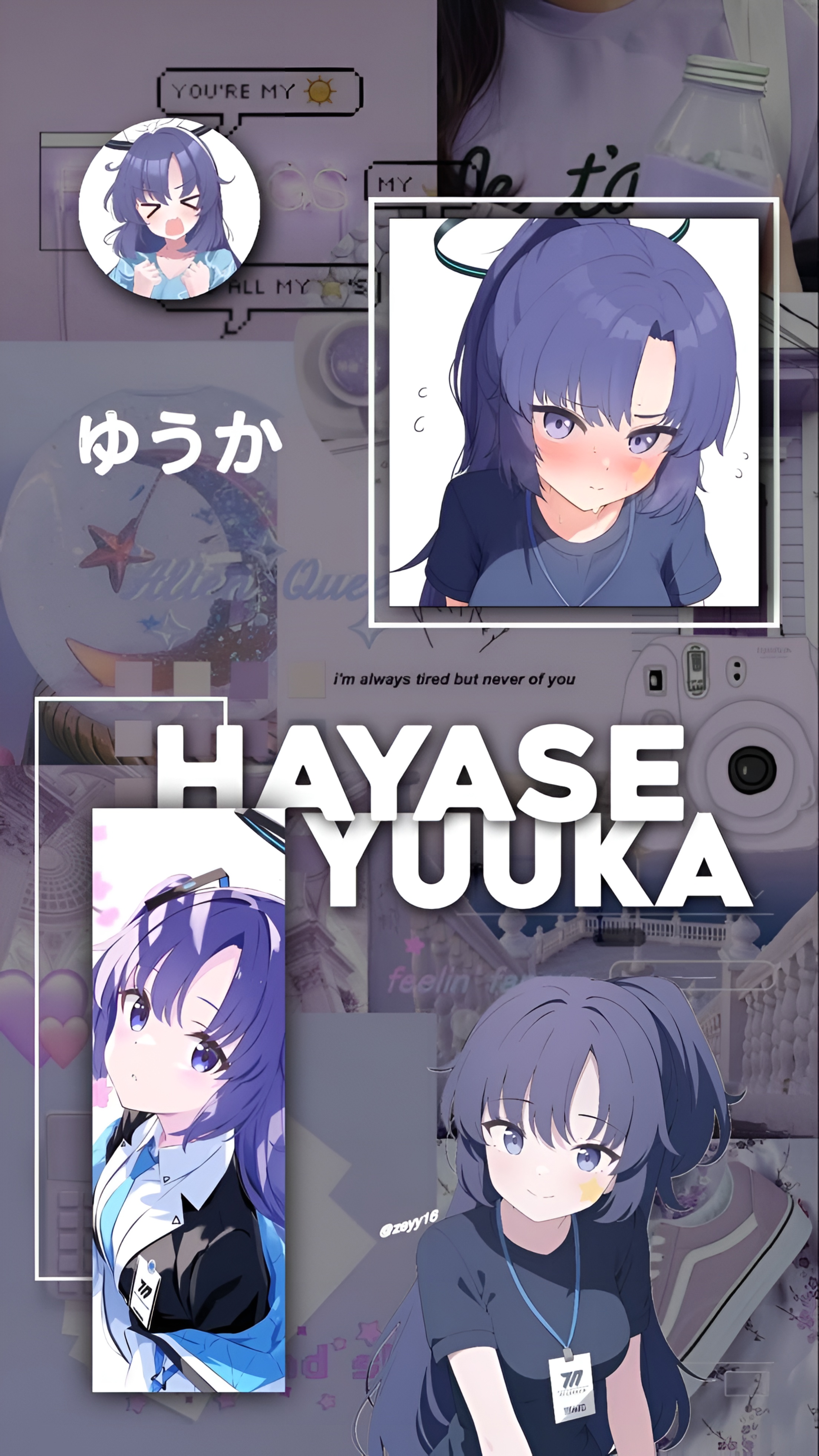 Hayase Yuuka Blue Archive 4K Wallpaper