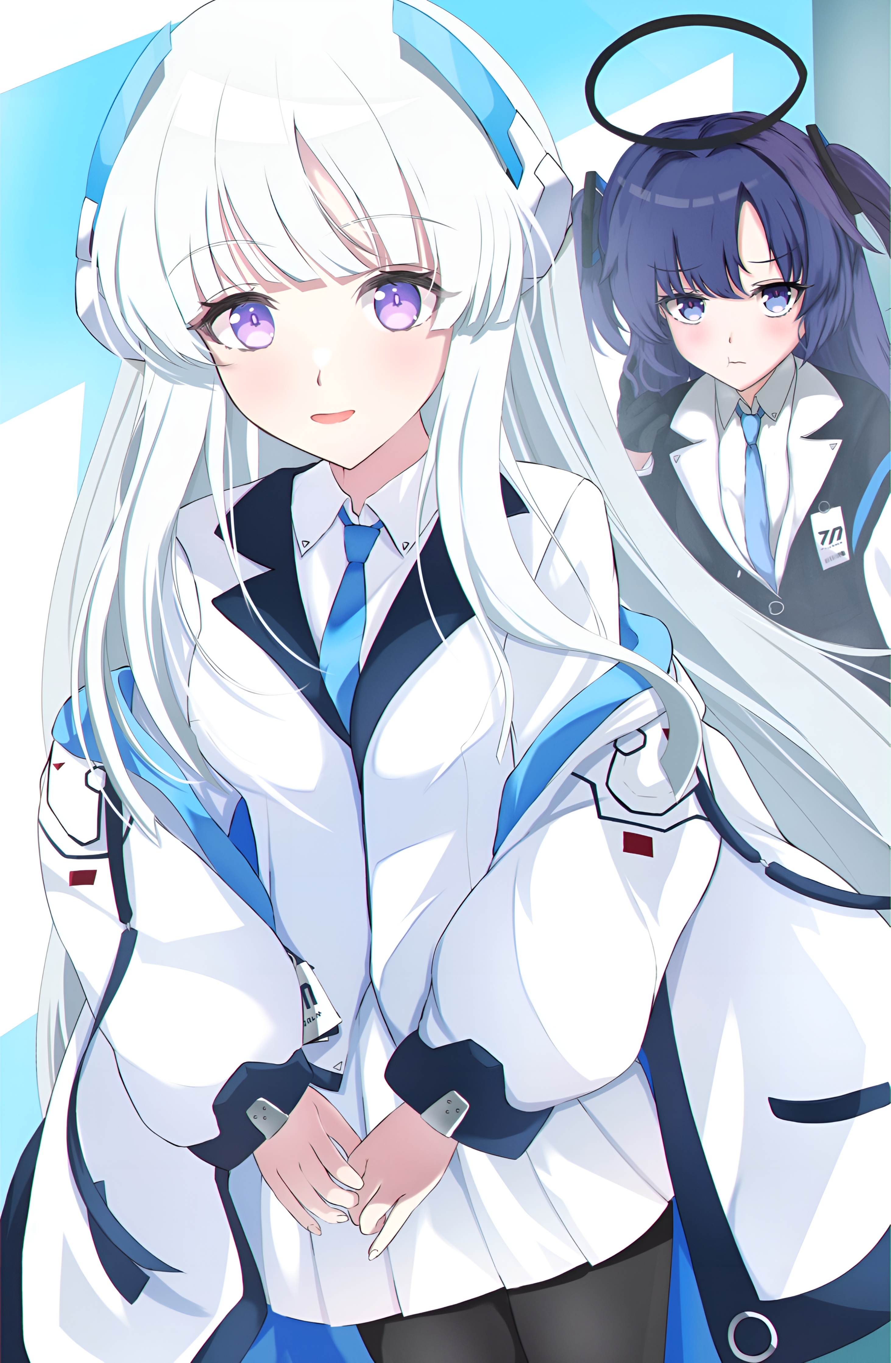 Blue Archive Hayase Yuuka & Ushio Noa Wallpaper