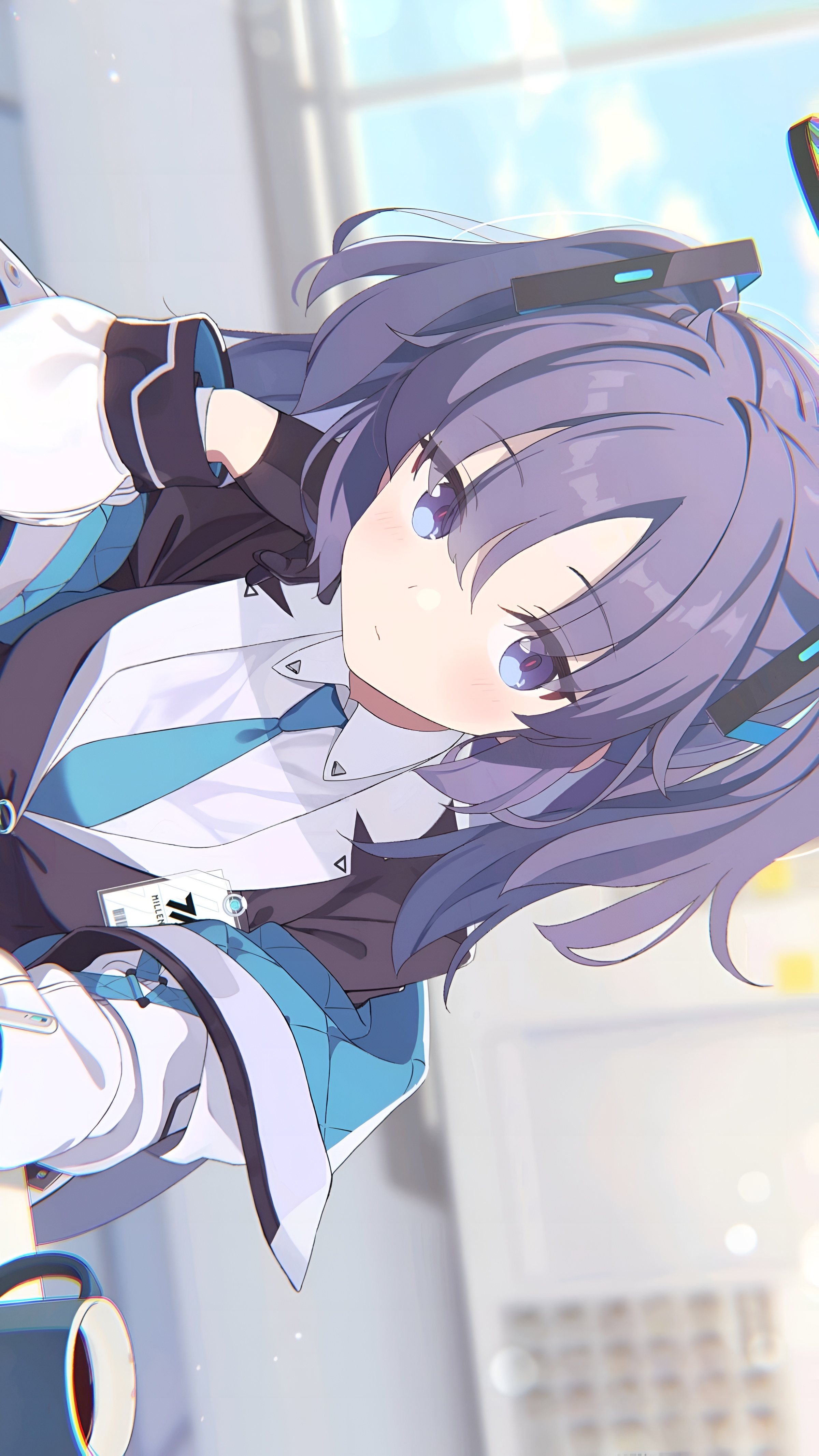 Hayase Yuuka Blue Archive 4K Anime Wallpaper
