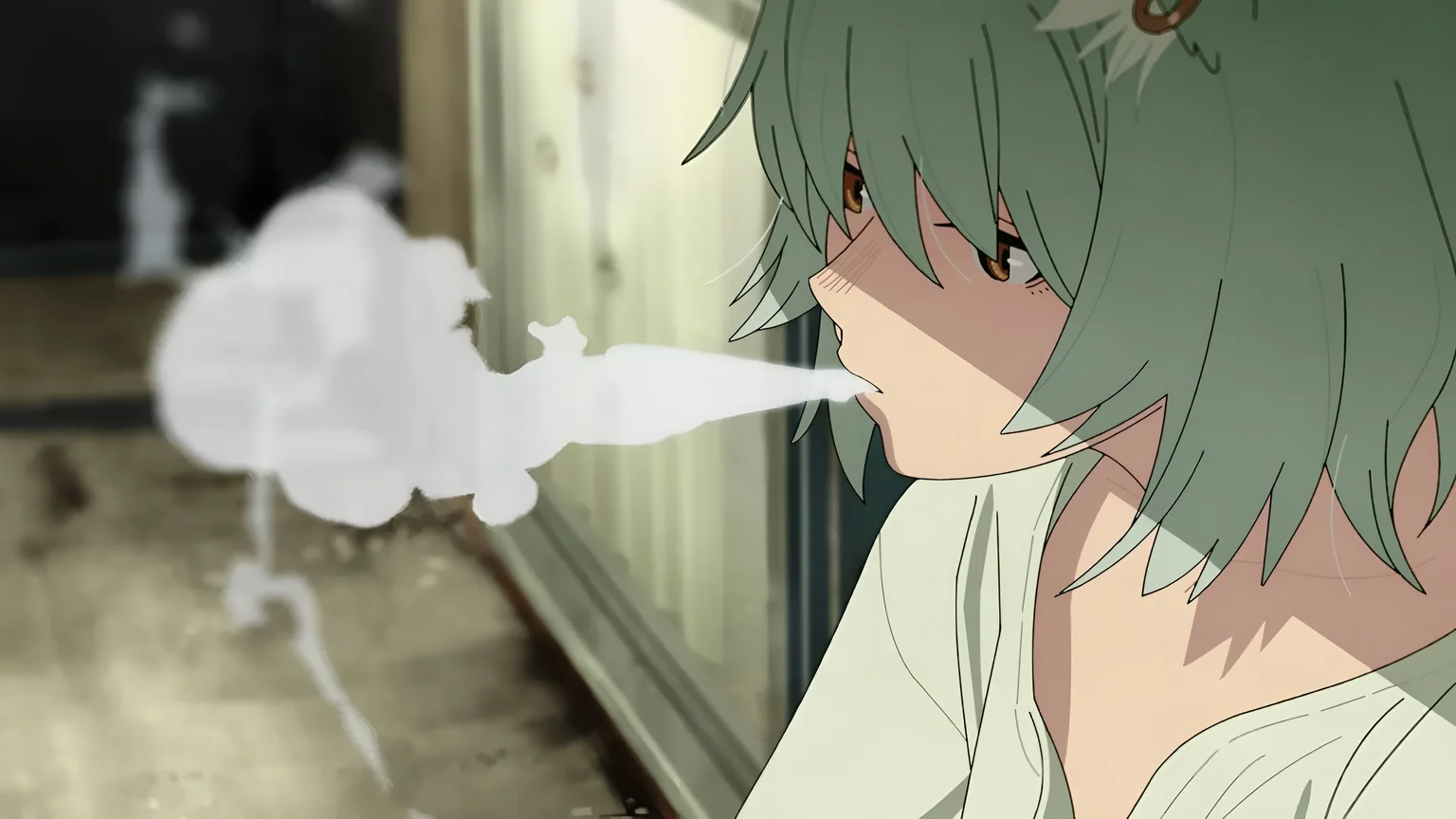 Yaniko Chainsmoker Cat 4K Anime Wallpaper