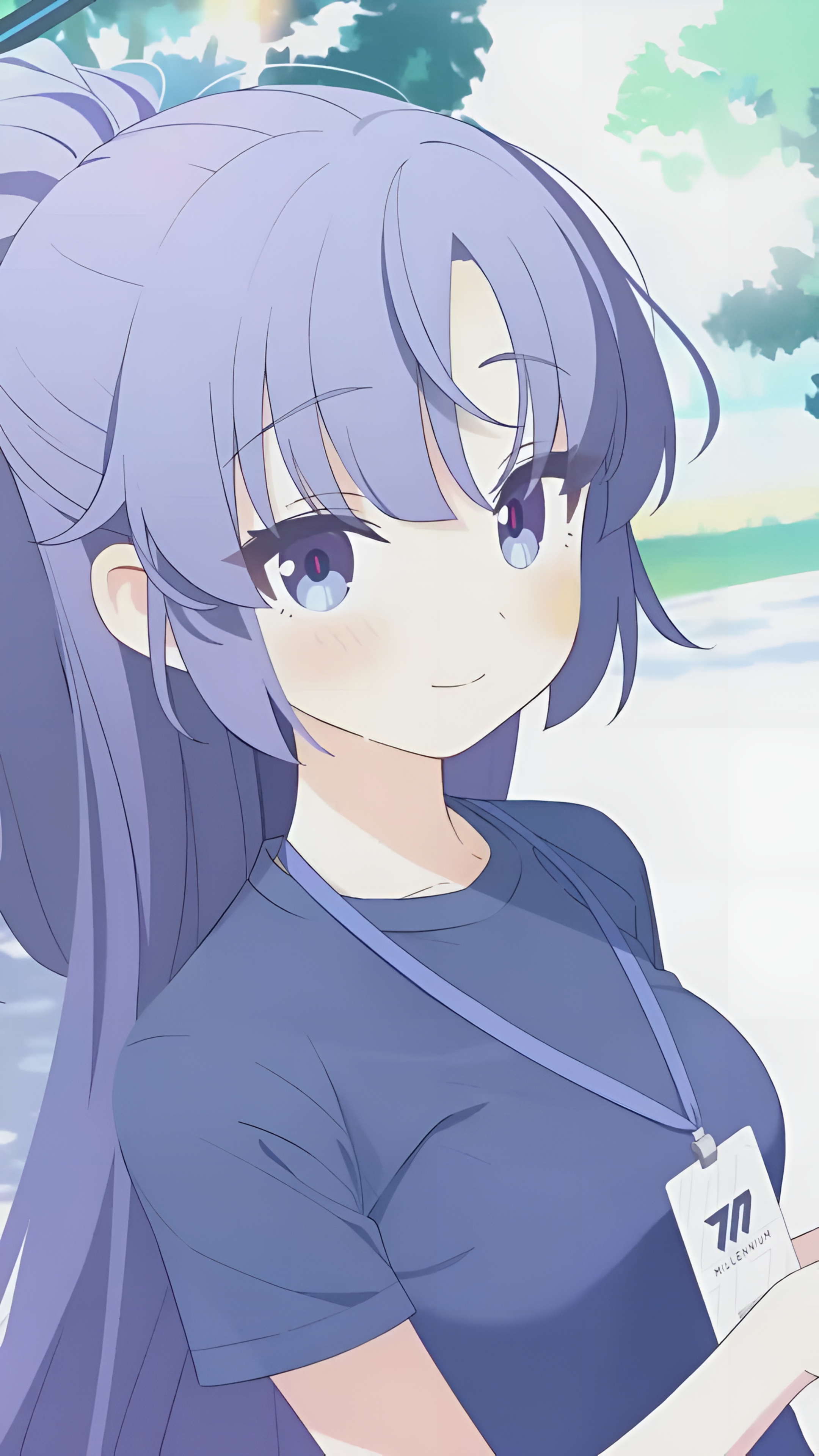 Hayase Yuuka Blue Archive 4K Anime Wallpaper
