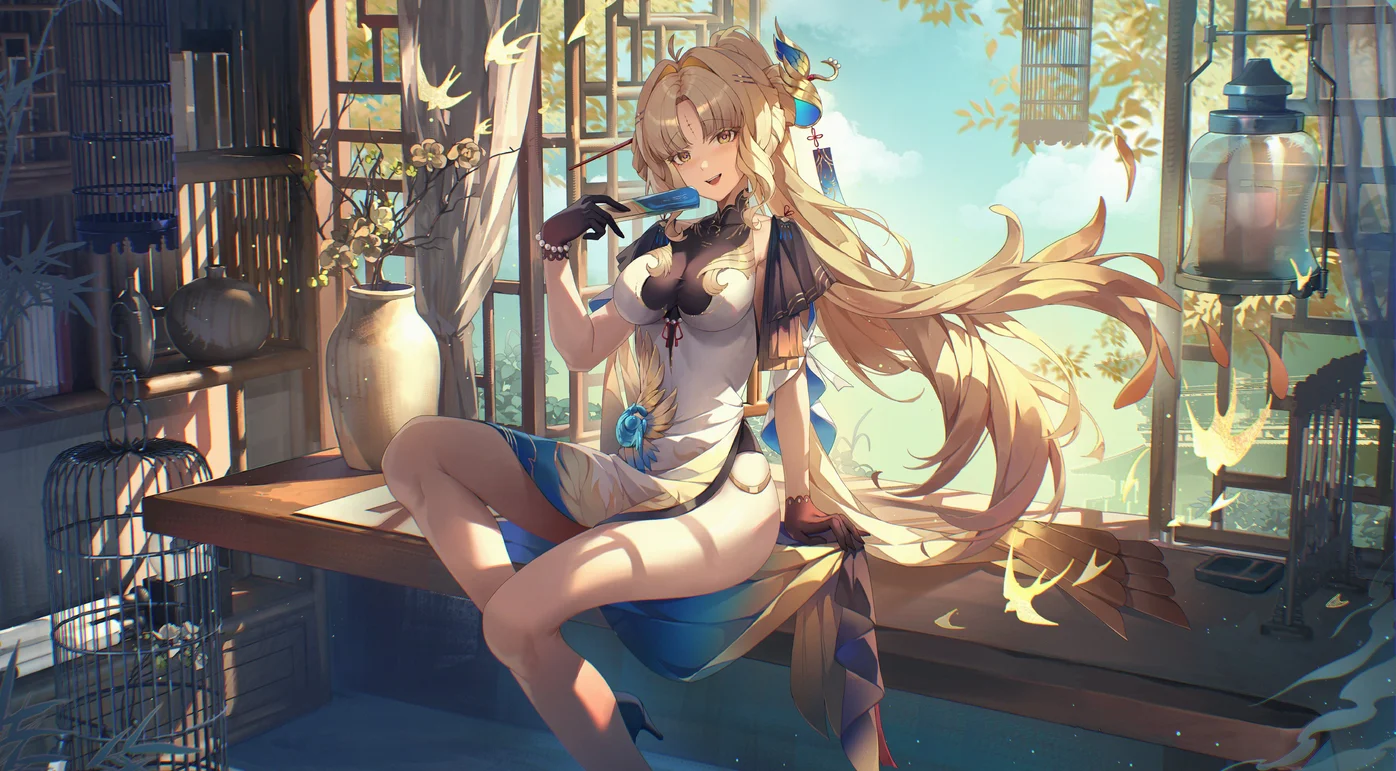 Suisui Wuthering Waves 4K Anime Wallpaper