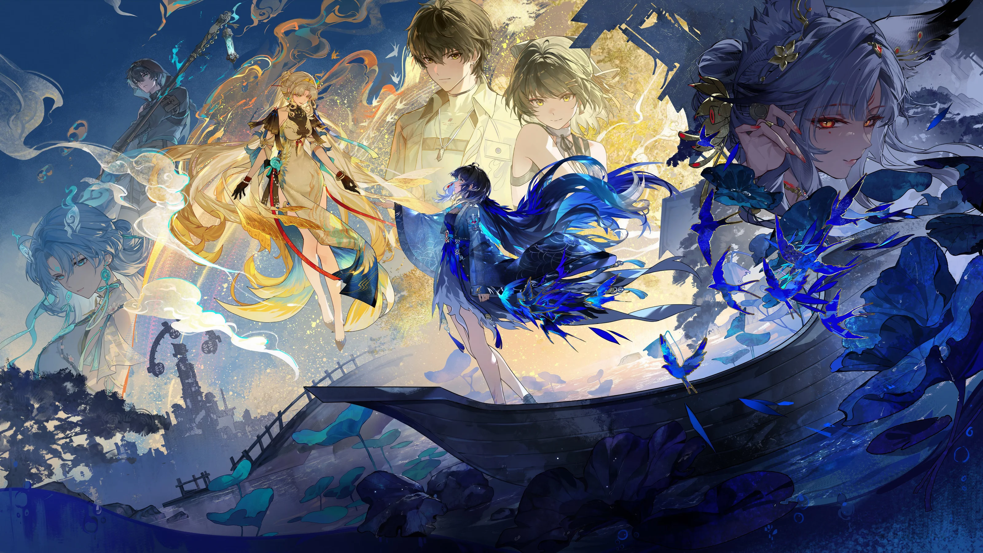 Wuthering Waves Suisui Yangyang 4K Wallpaper