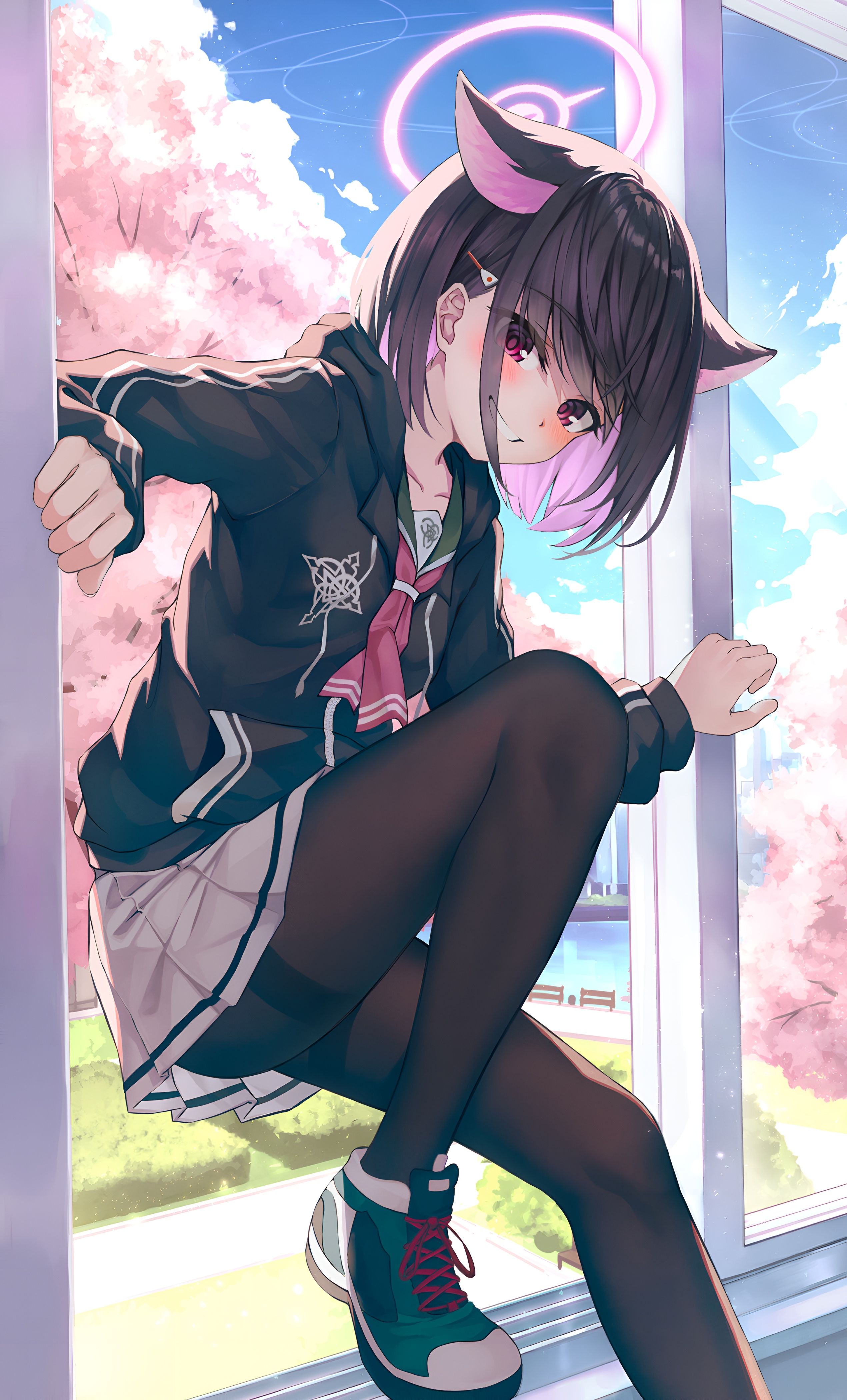 Kyouyama Kazusa Blue Archive 4K Wallpaper