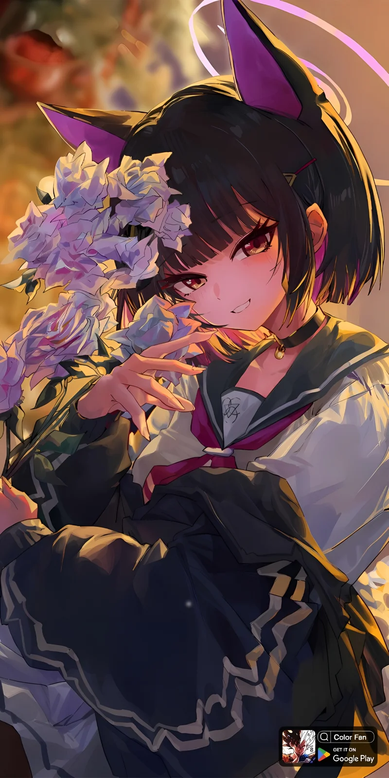 Kyouyama Kazusa Blue Archive 4K Wallpaper
