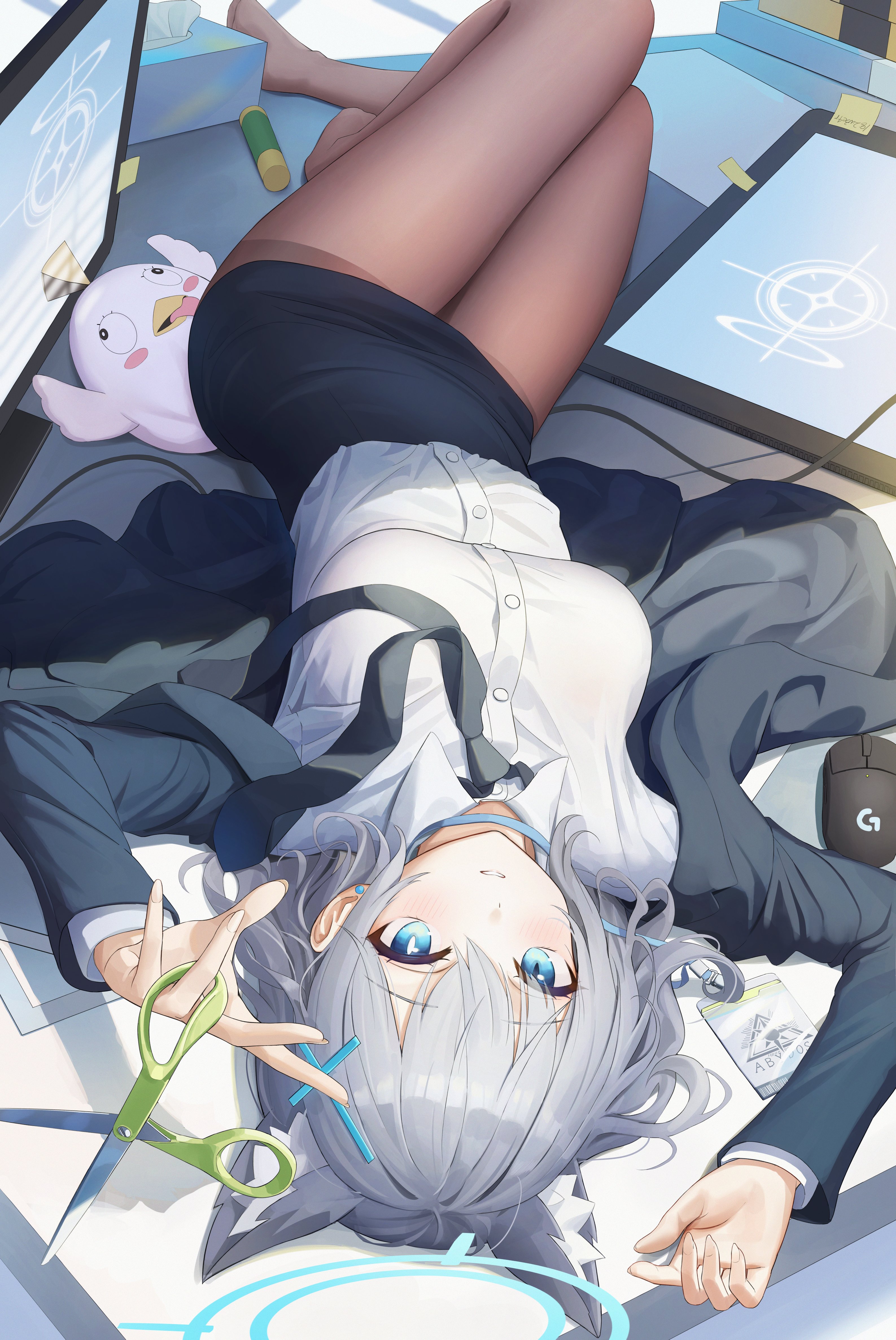 Shiroko Sunaookami Blue Archive 4K Wallpaper
