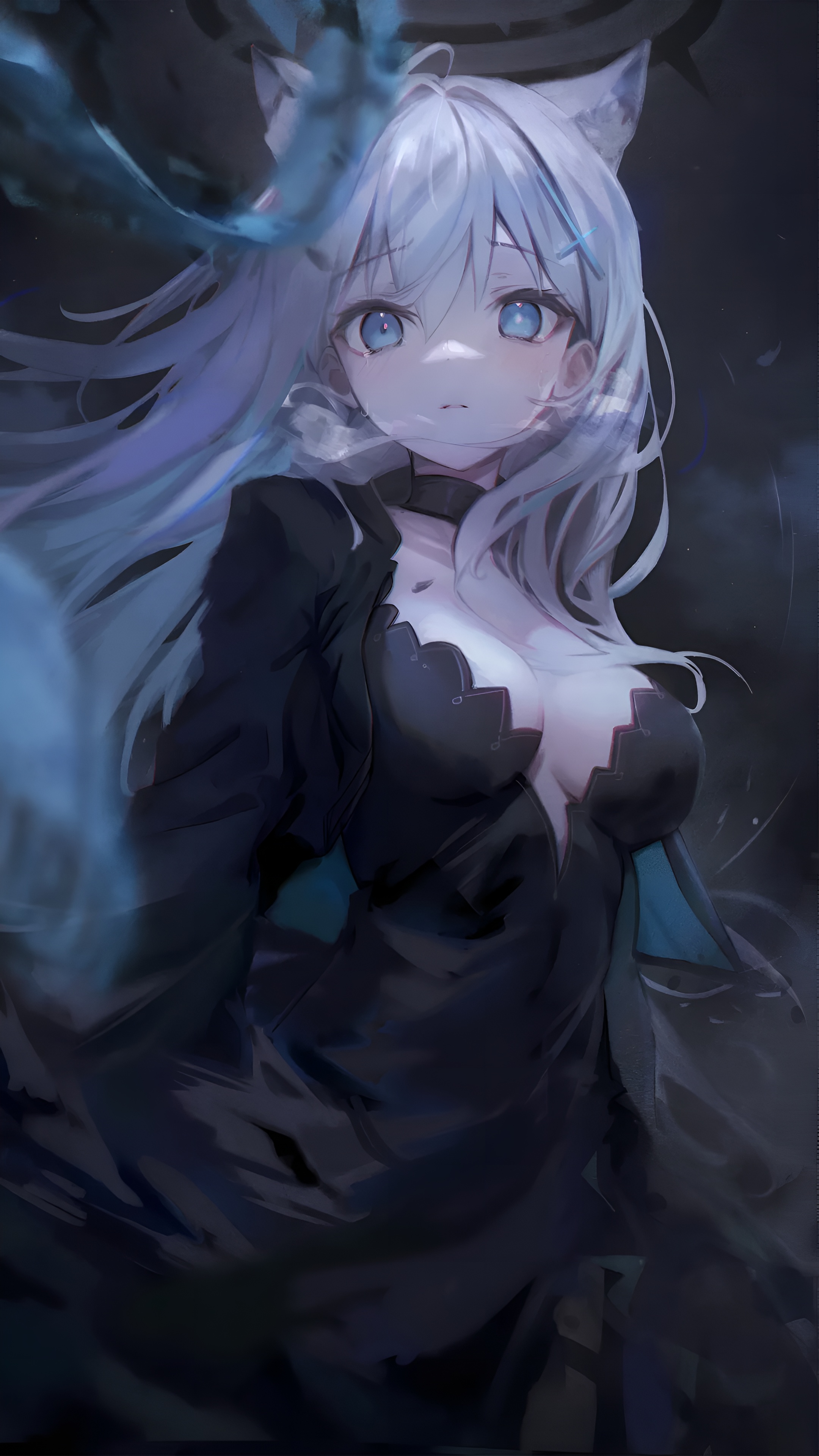 Shiroko Sunaookami Blue Archive 4K Wallpaper