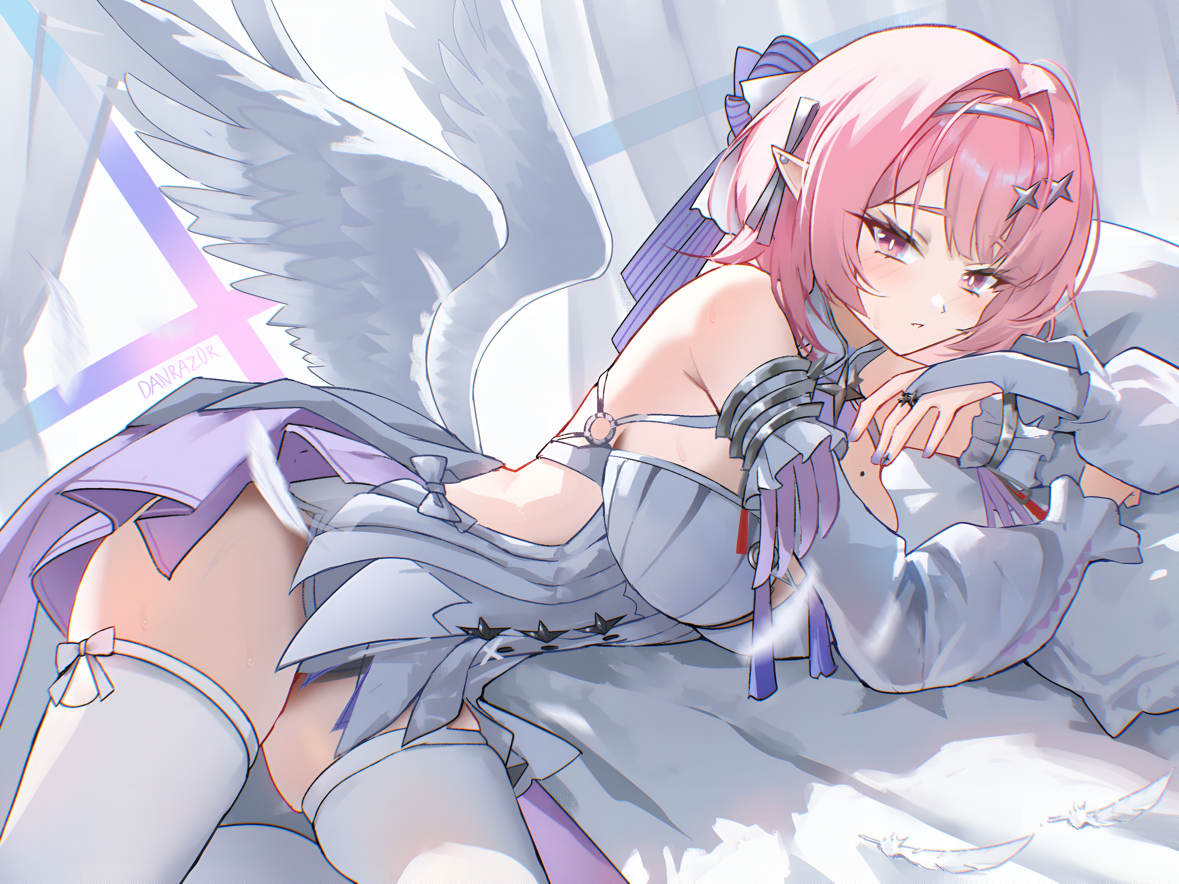Remielle Dan Zenless Zone Zero Angelic 4K Wallpaper