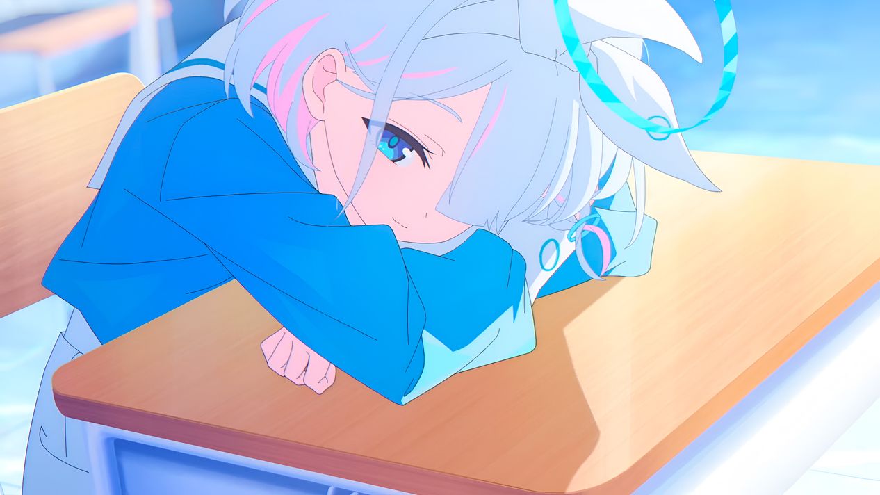 Arona Blue Archive 4K Anime Wallpaper