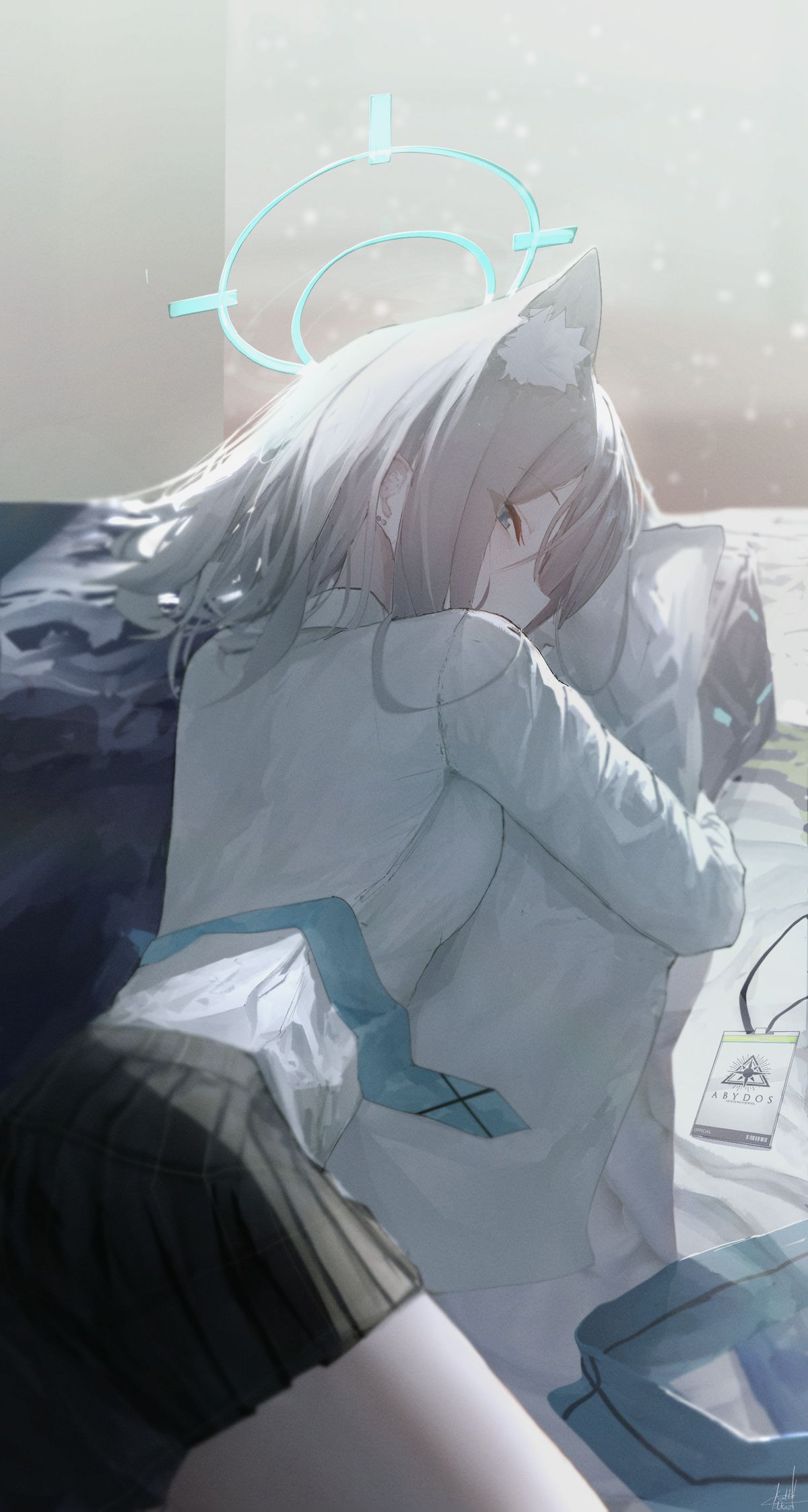 Shiroko Sunaookami Abydos Wallpaper Blue Archive