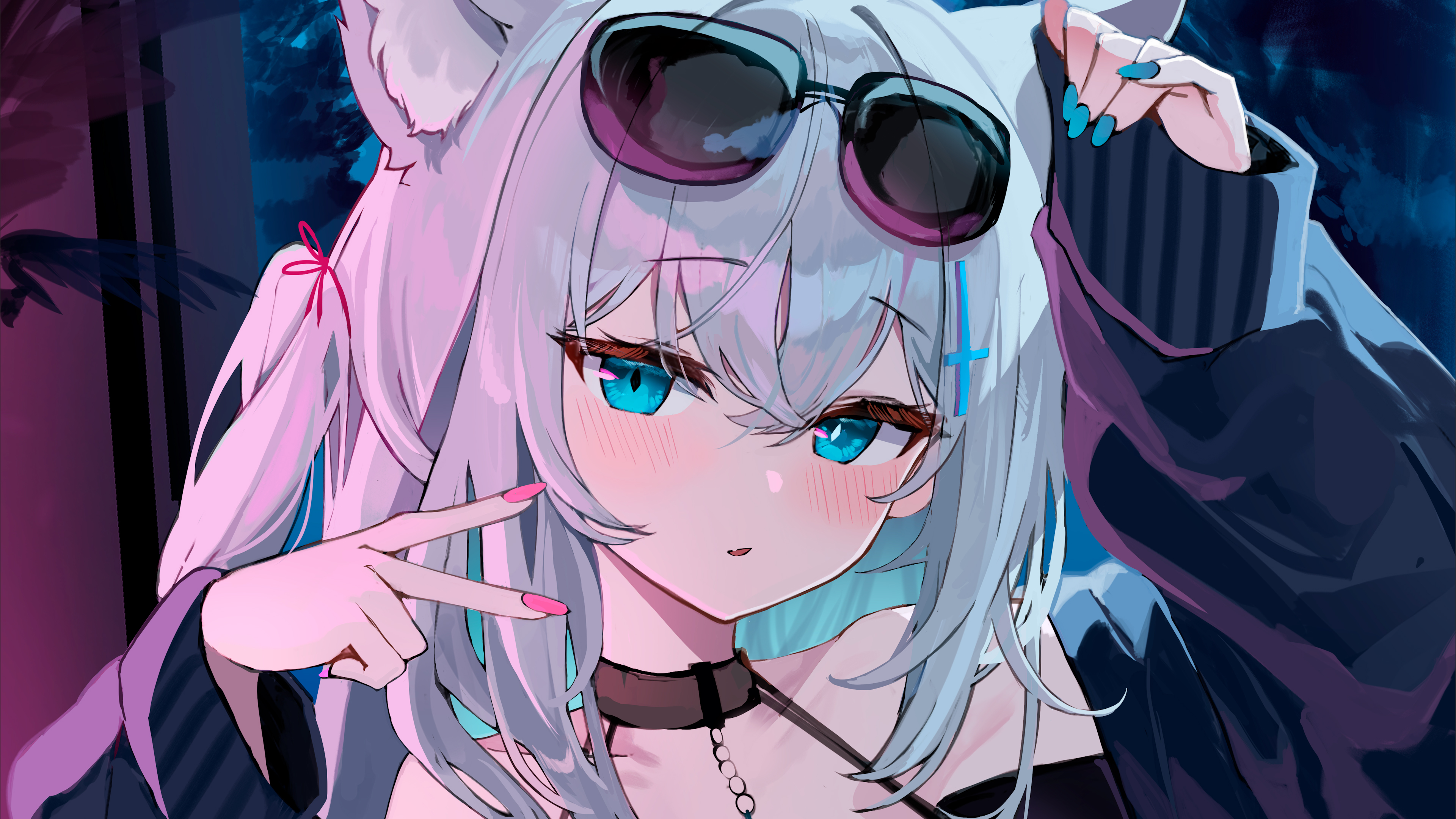 Shiroko Sunaookami Blue Archive 4K Anime Wallpaper