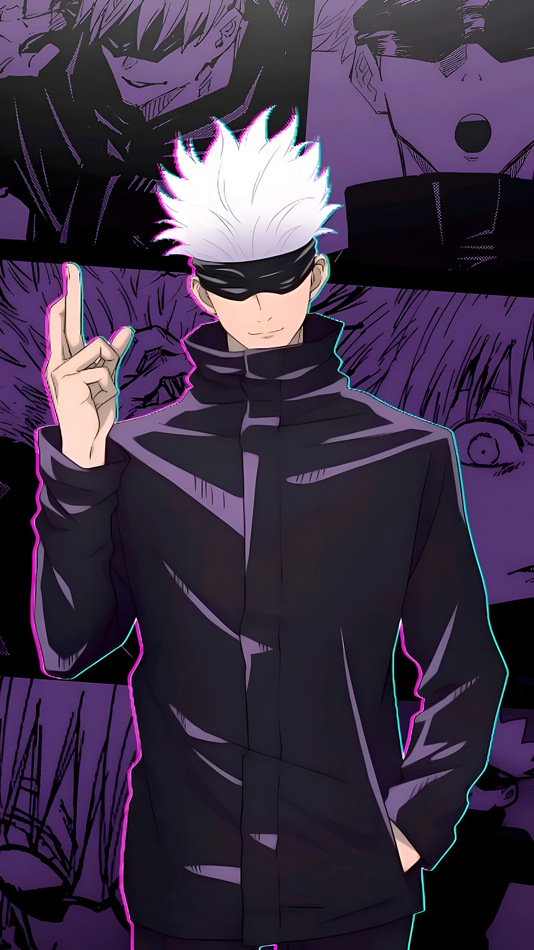 সাতোরু গোজো জুজুৎসু কাইসেন 4K ওয়ালপেপার