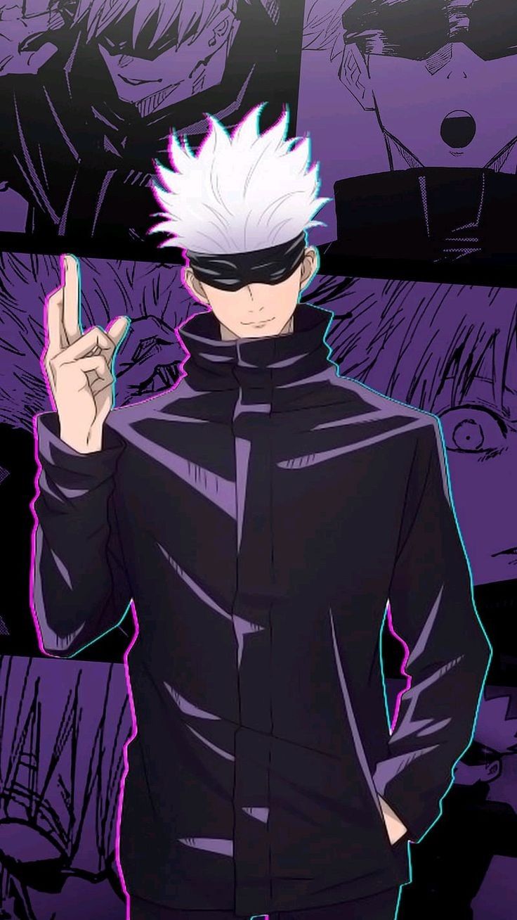 والپیپر 4K ساتورو گوجو جوجوتسو کایسن