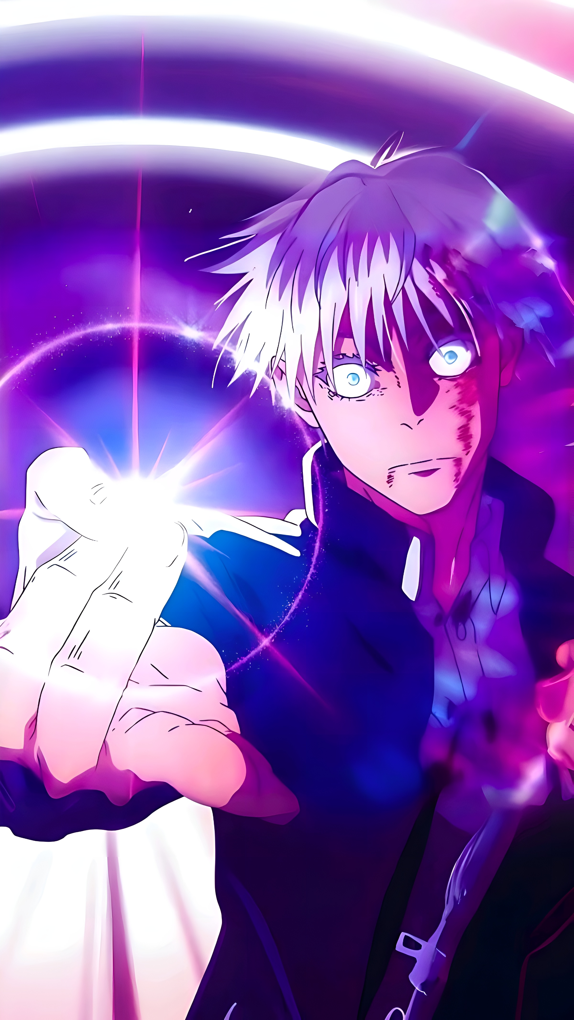 Satoru Gojo Infinity Power Wallpaper 4K 2400x4266 Wallpaper Alchemy