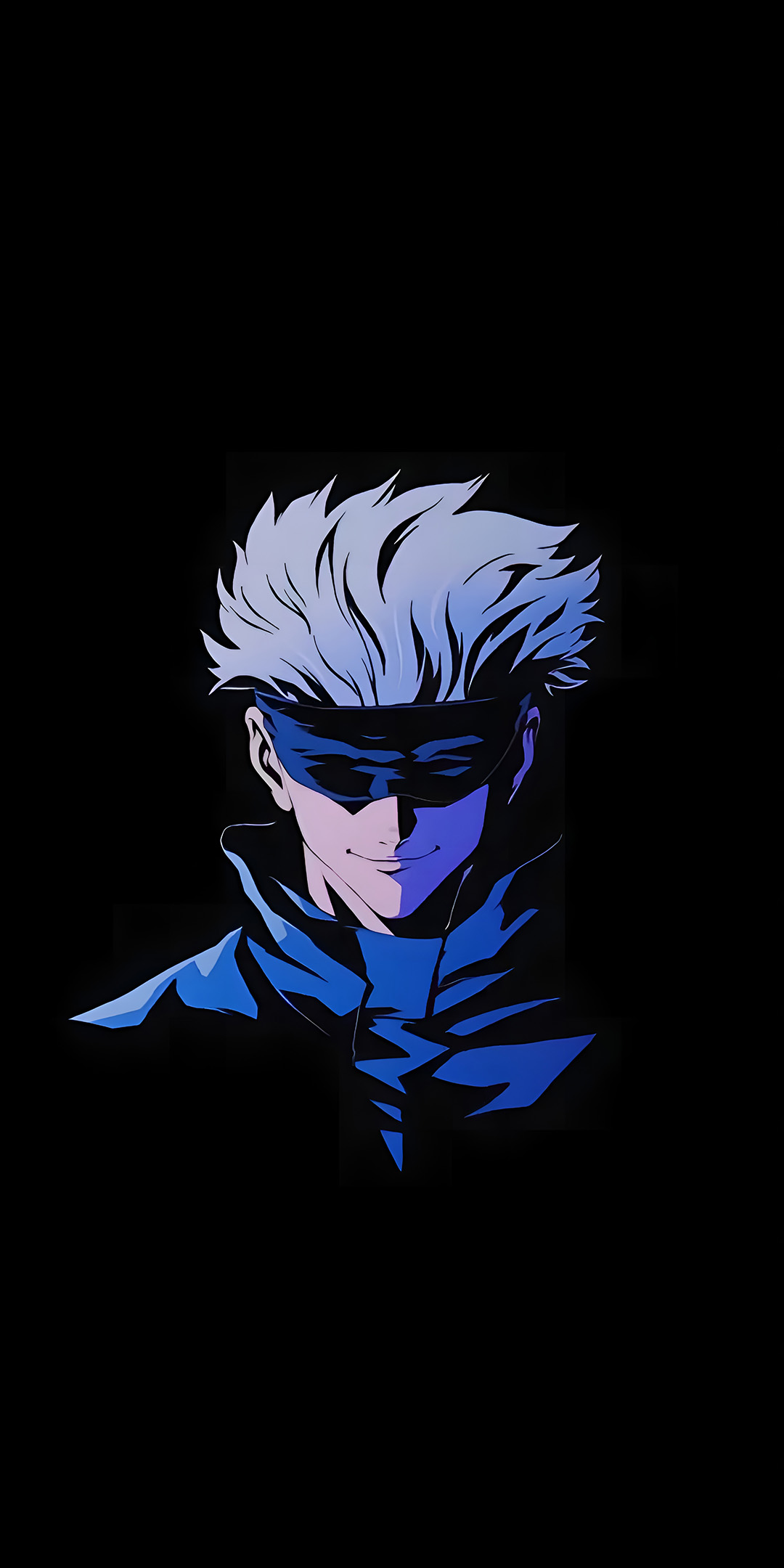 Satoru Gojo Donker Anime Achtergrond 4K