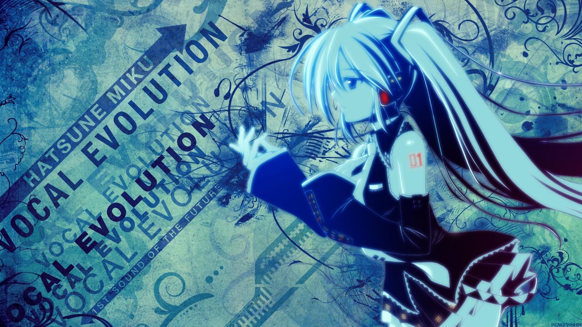 Hatsune Miku Vocal Evolution Anime Wallpaper 4K