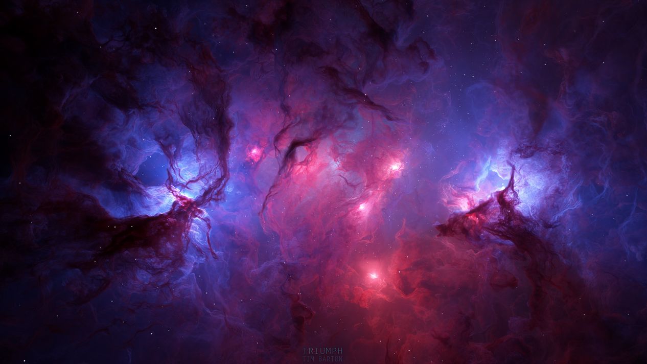 惊艳的4K太空壁纸 - 宇宙星云场景