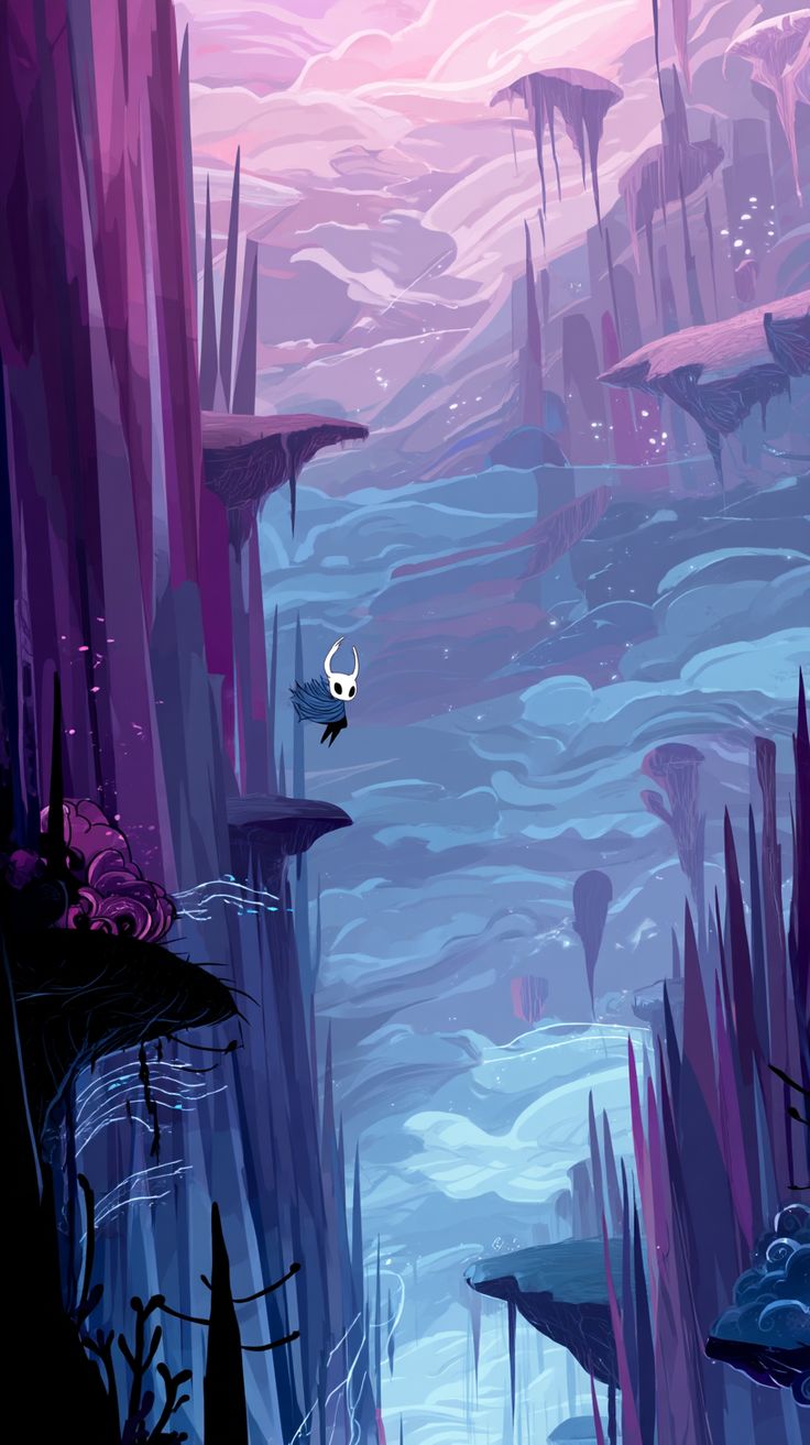 วอลเปเปอร์ 4K Hollow Knight Mystic Abyss