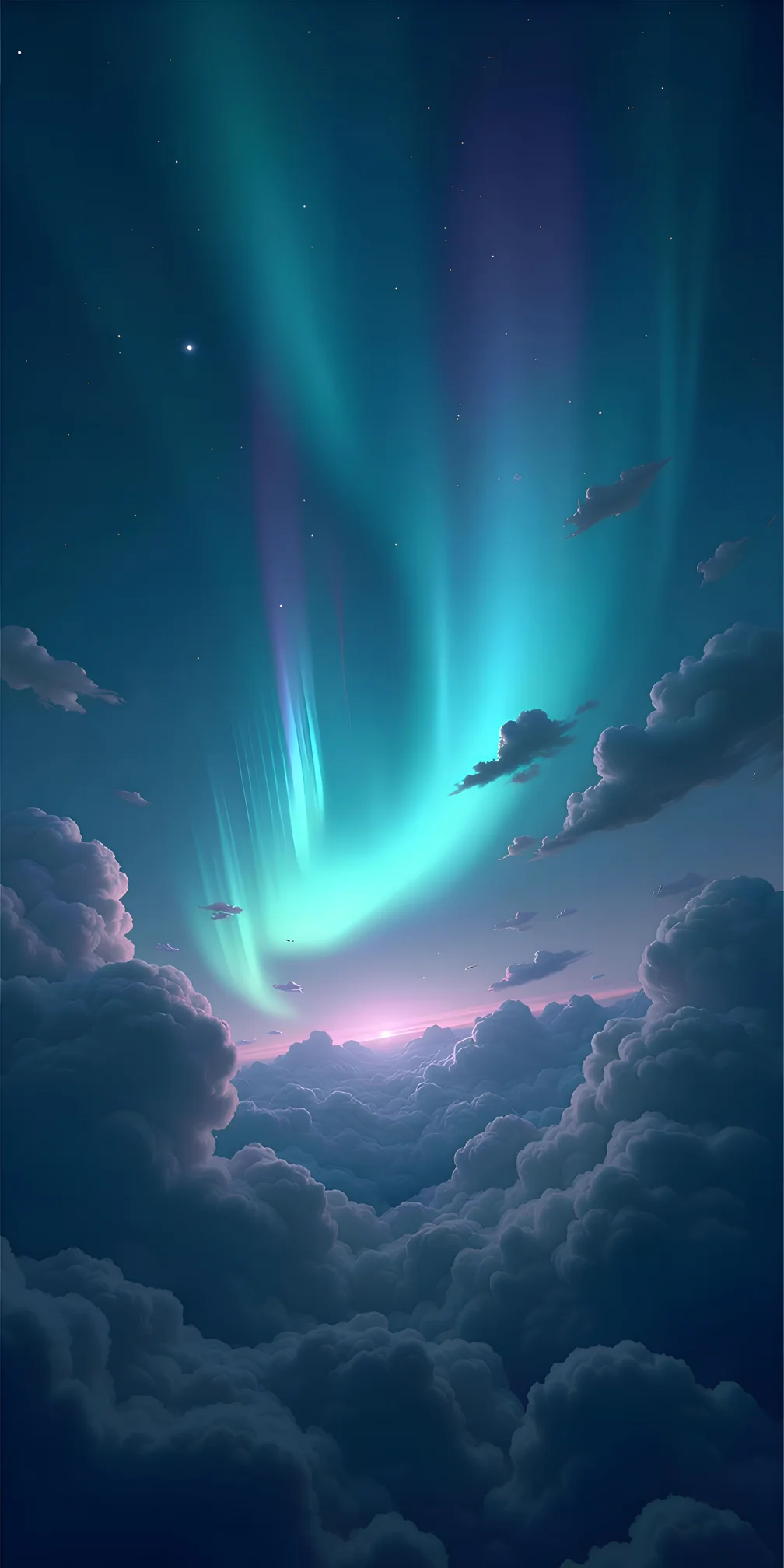 Aurora Borealis 4K Hintergrundbild