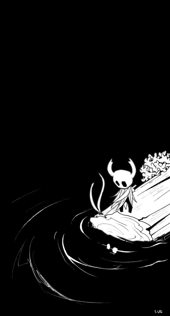 Hollow Knight Dark Abyss Wallpaper 4K