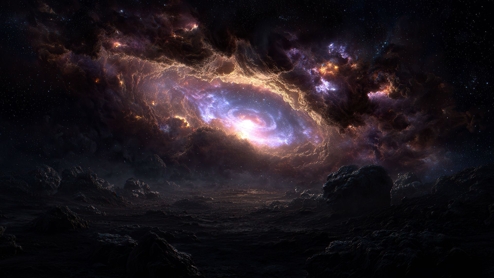 4K Hoge Resolutie Kosmisch Behang