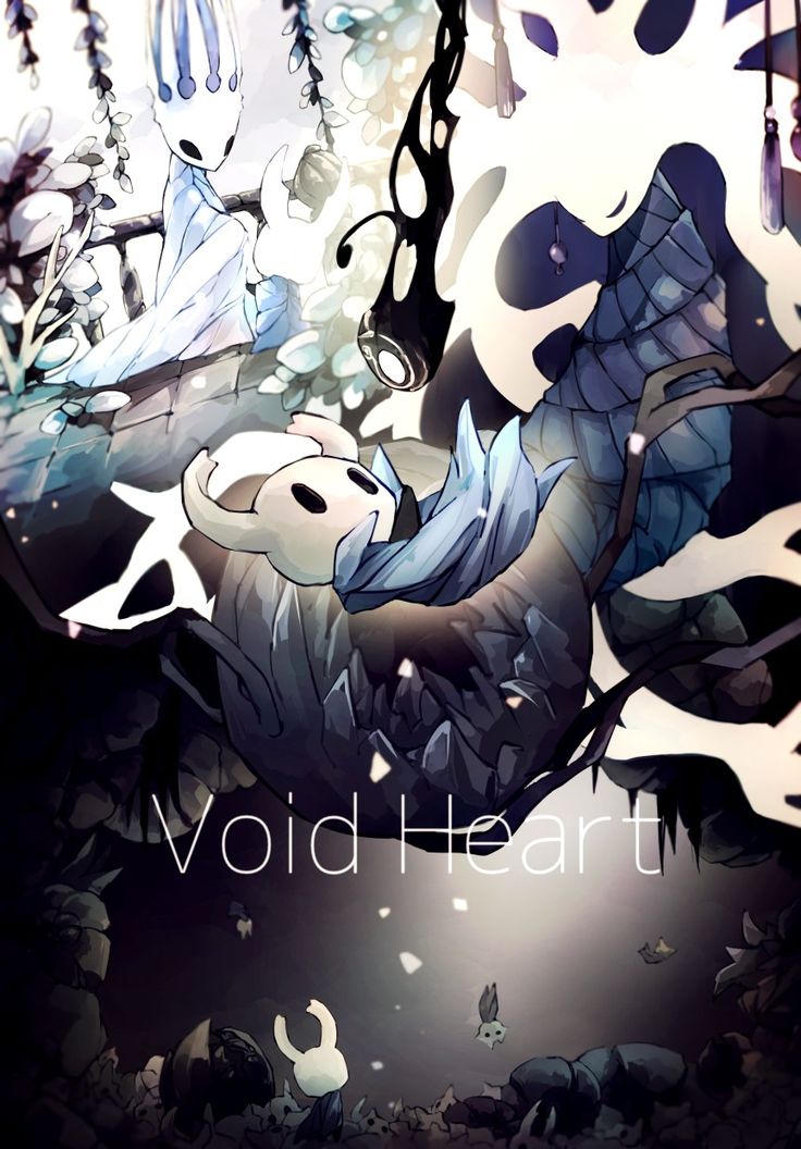 Hollow Knight Void Heart Wallpaper 4K