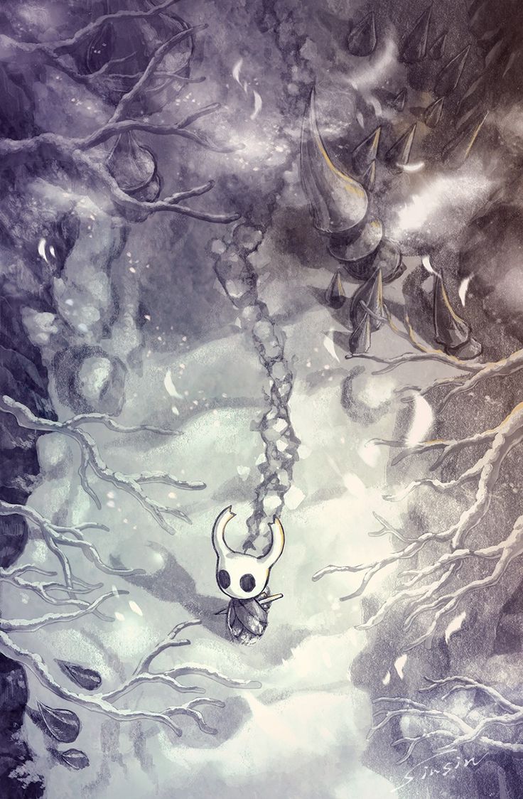 วอลเปเปอร์ 4K Hollow Knight ดิ่งสู่ห้วงลึก