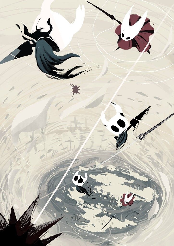 วอลเปเปอร์ฉากต่อสู้สุดยิ่งใหญ่ Hollow Knight