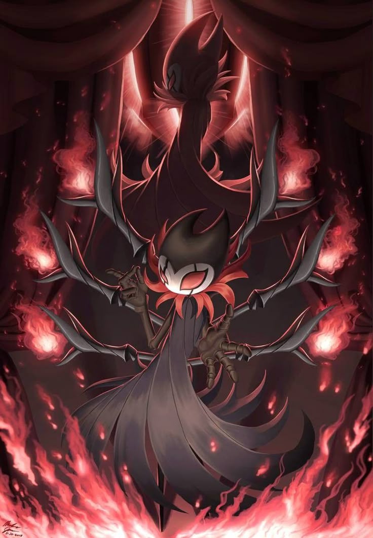 วอลเปเปอร์บอส Dark Radiance จาก Hollow Knight