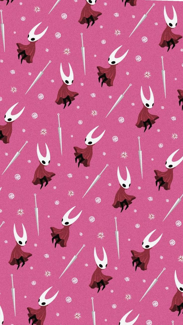 วอลเปเปอร์ลายโฮลโลว์ไนท์ ฮอร์เน็ต สีชมพู