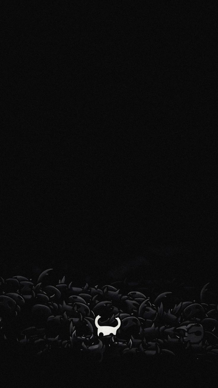 วอลเปเปอร์ Hollow Knight ฝูงชนมืด 4K
