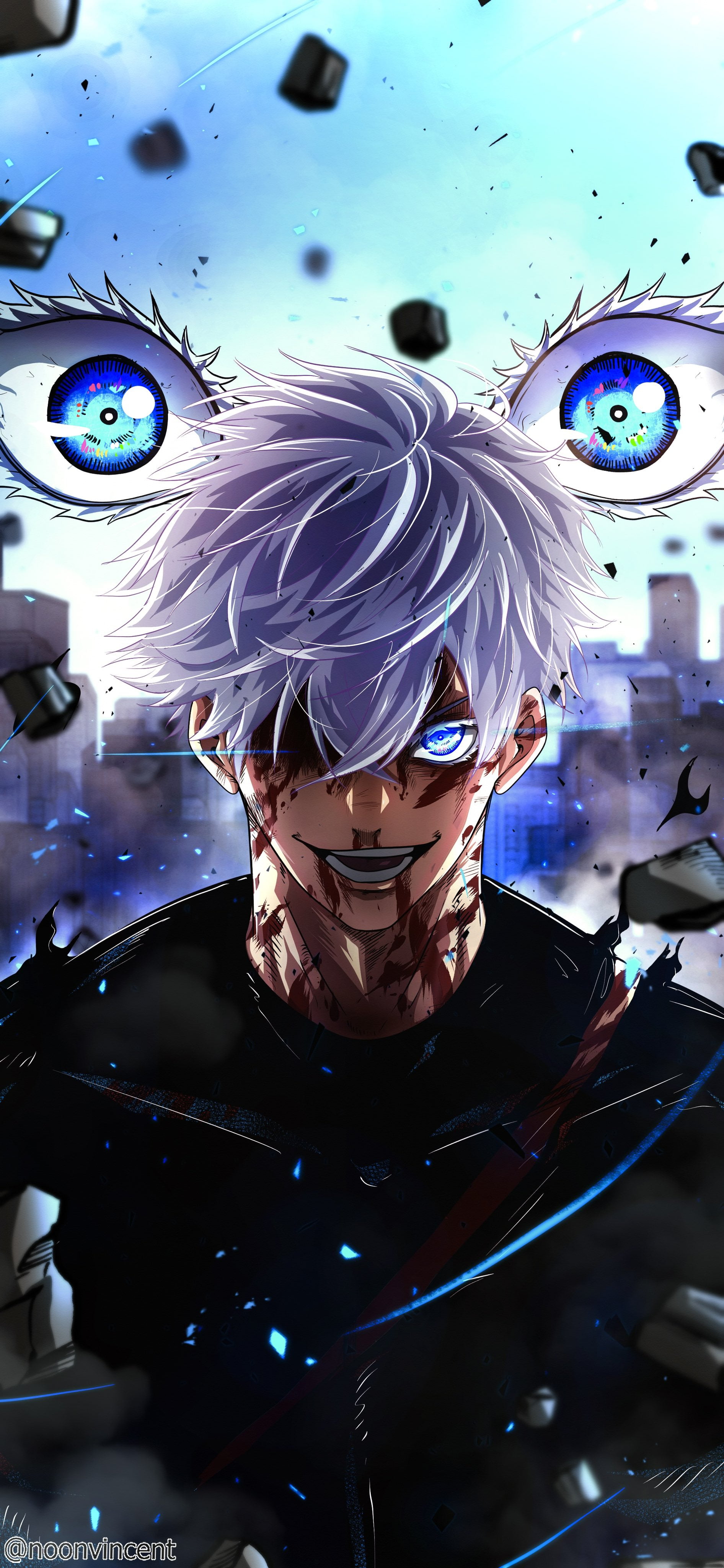 Satoru Gojo 4K Wallpaper Jujutsu Kaisen Art