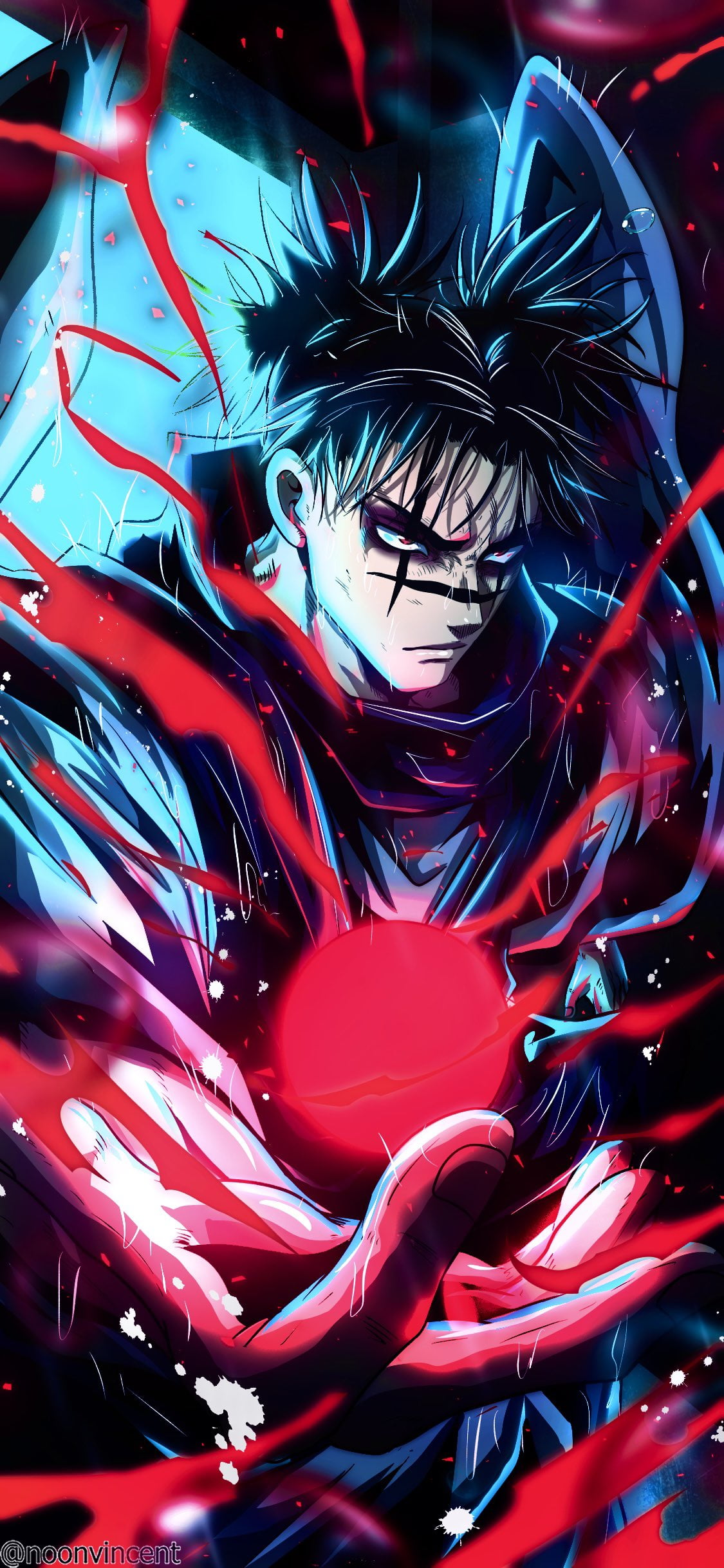 Wallpaper Kekuatan Gelap Yuji Itadori Jujutsu Kaisen