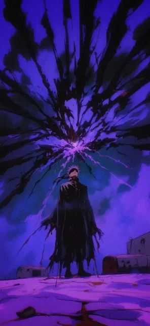 วอลเปเปอร์ 4K พลังสาปมืดจากจูจุตสึไคเซ็น