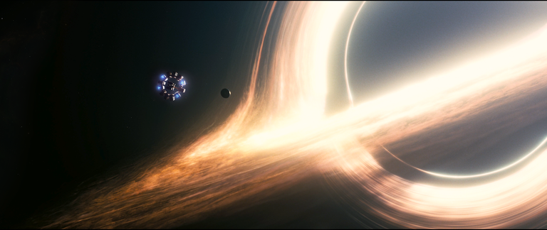 Black Hole Interstellar Space Wallpaper 4K