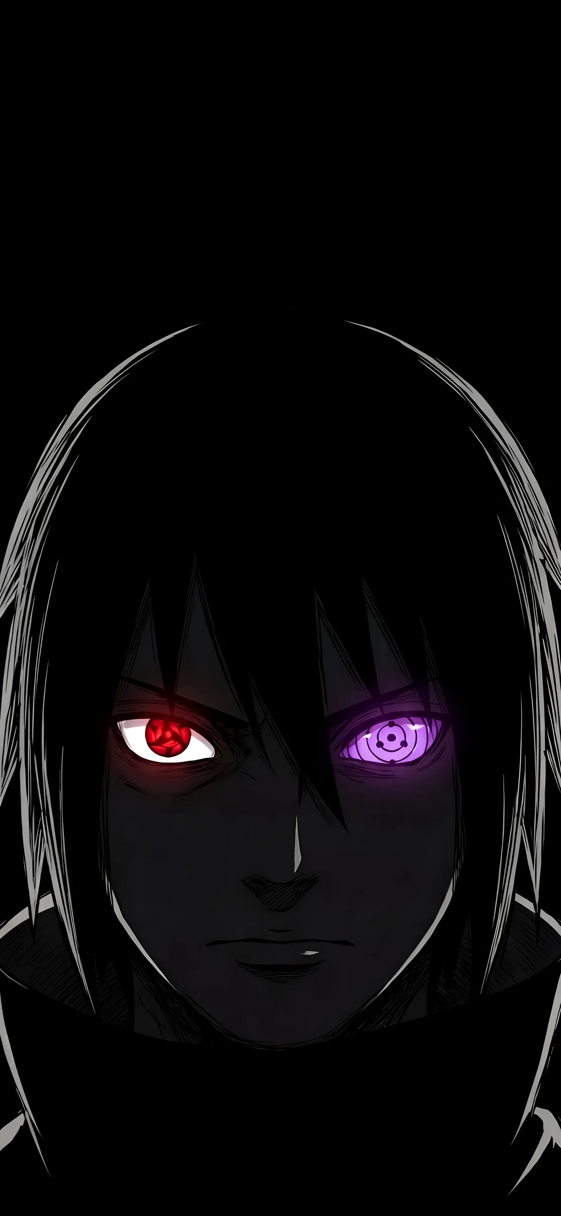 Sasuke Uchiha Sharingan & Rinnegan 4K Wallpaper